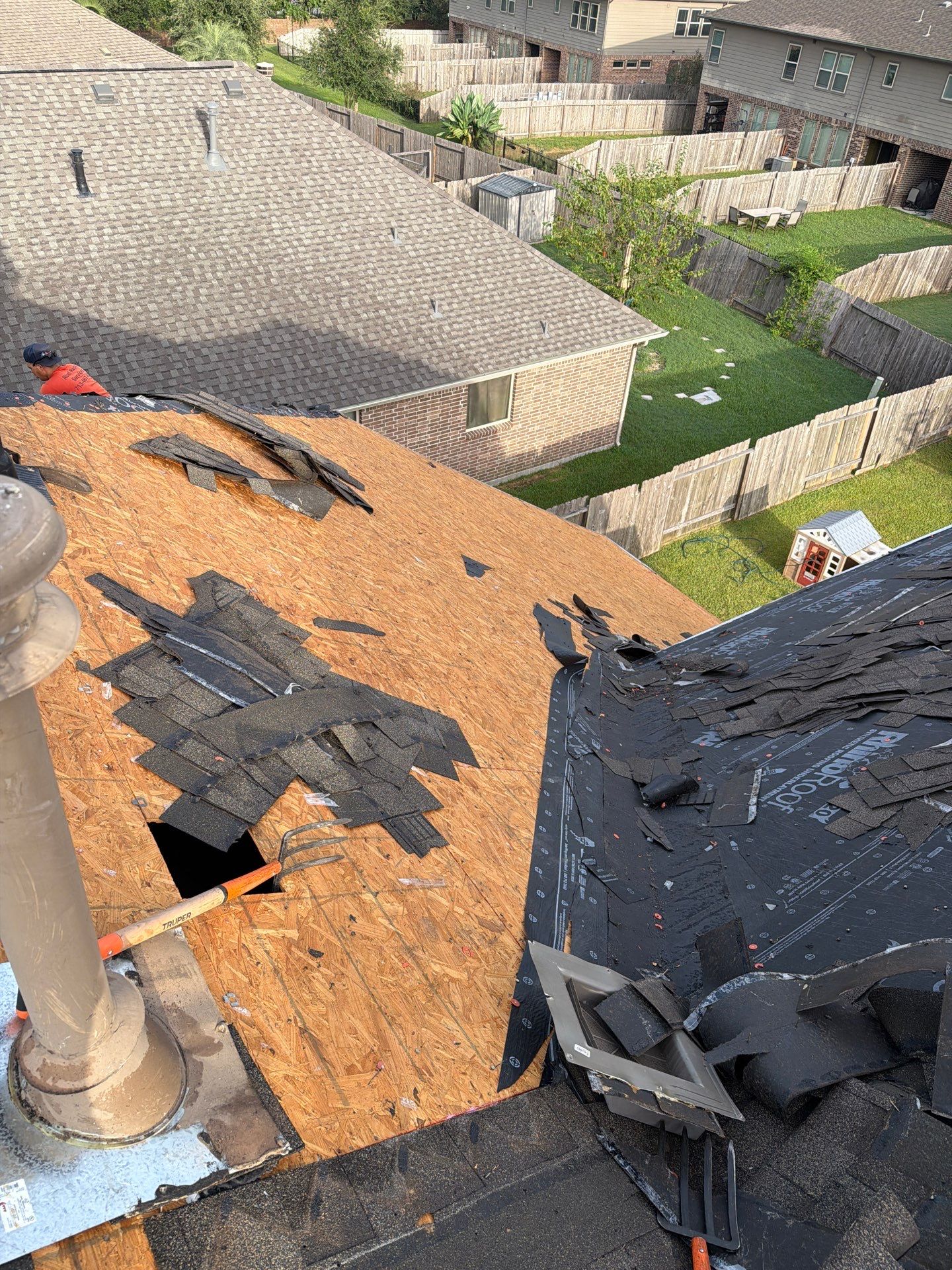 Roof Replacement in Pearland TX by Roof Repair Company