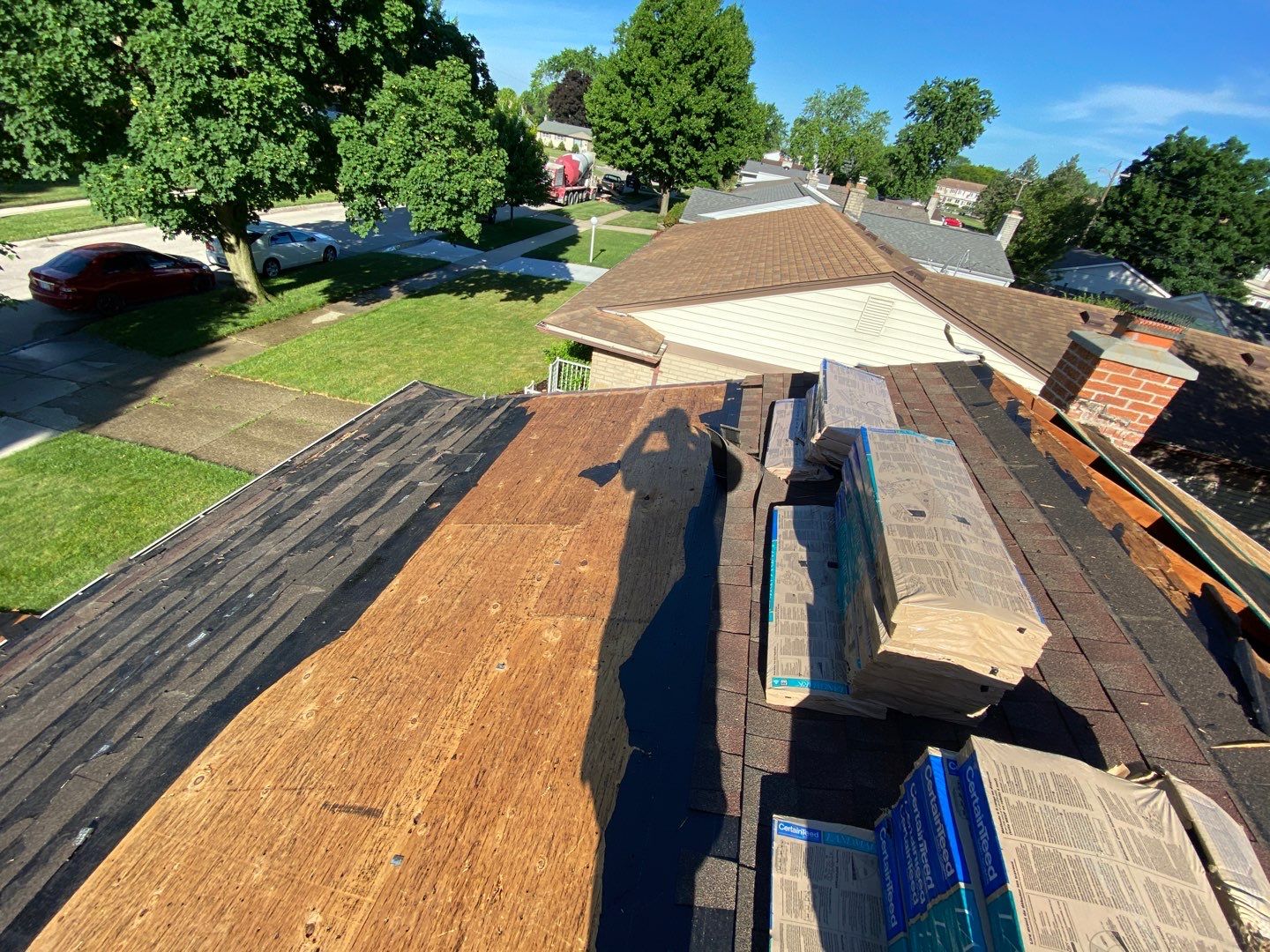Roof Replacement using CertainTeed Landmark by 180 Contractors