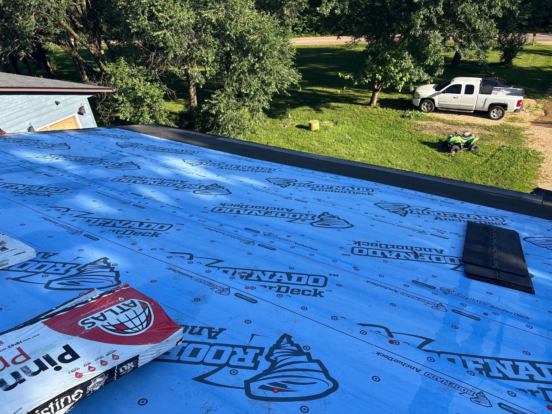 Residential Roof + Gutters & Downspouts Install  by Titan Commercial & Residential Roofing 