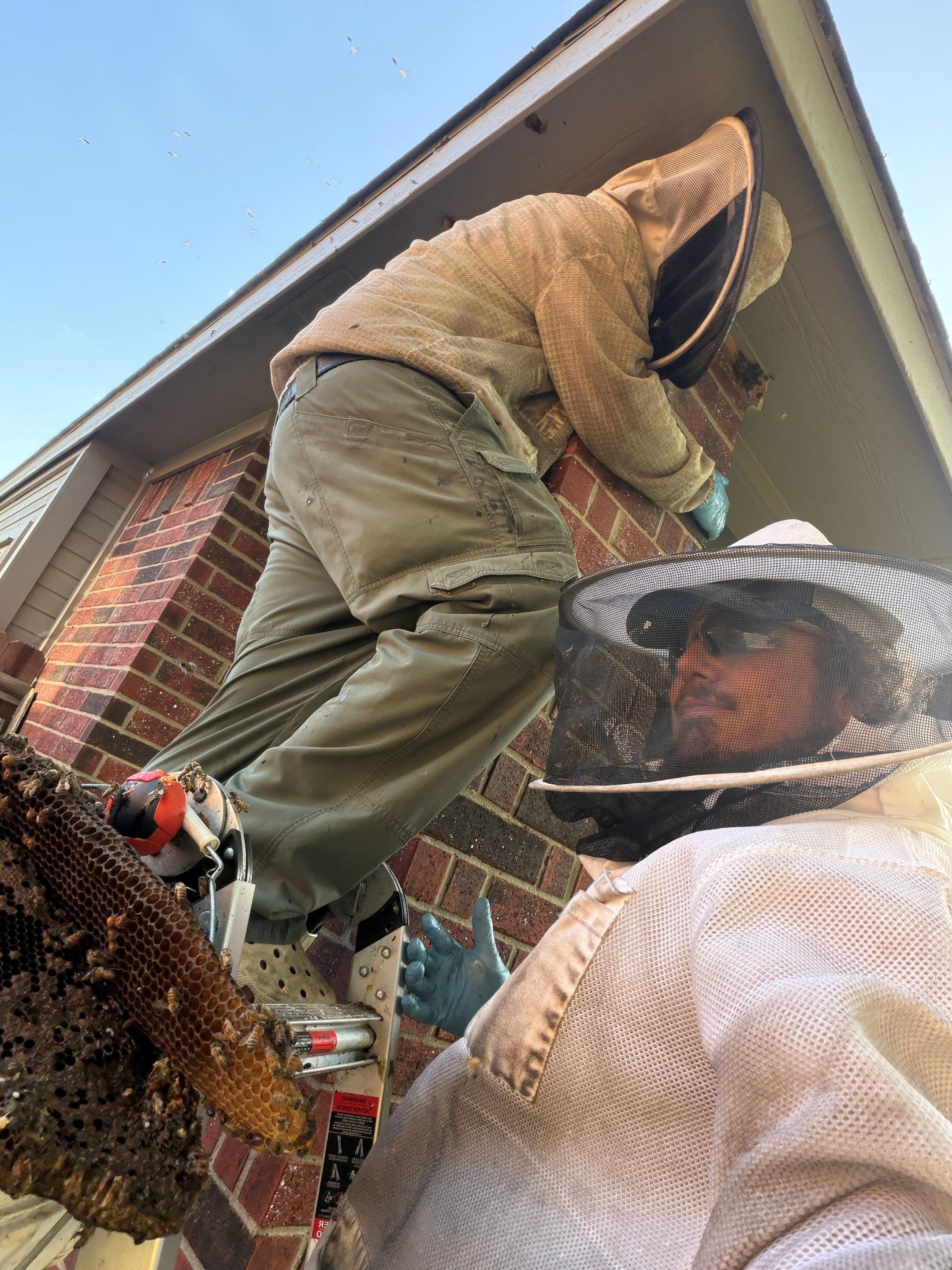 Brick Column by Rockwall Honey Bee Company
