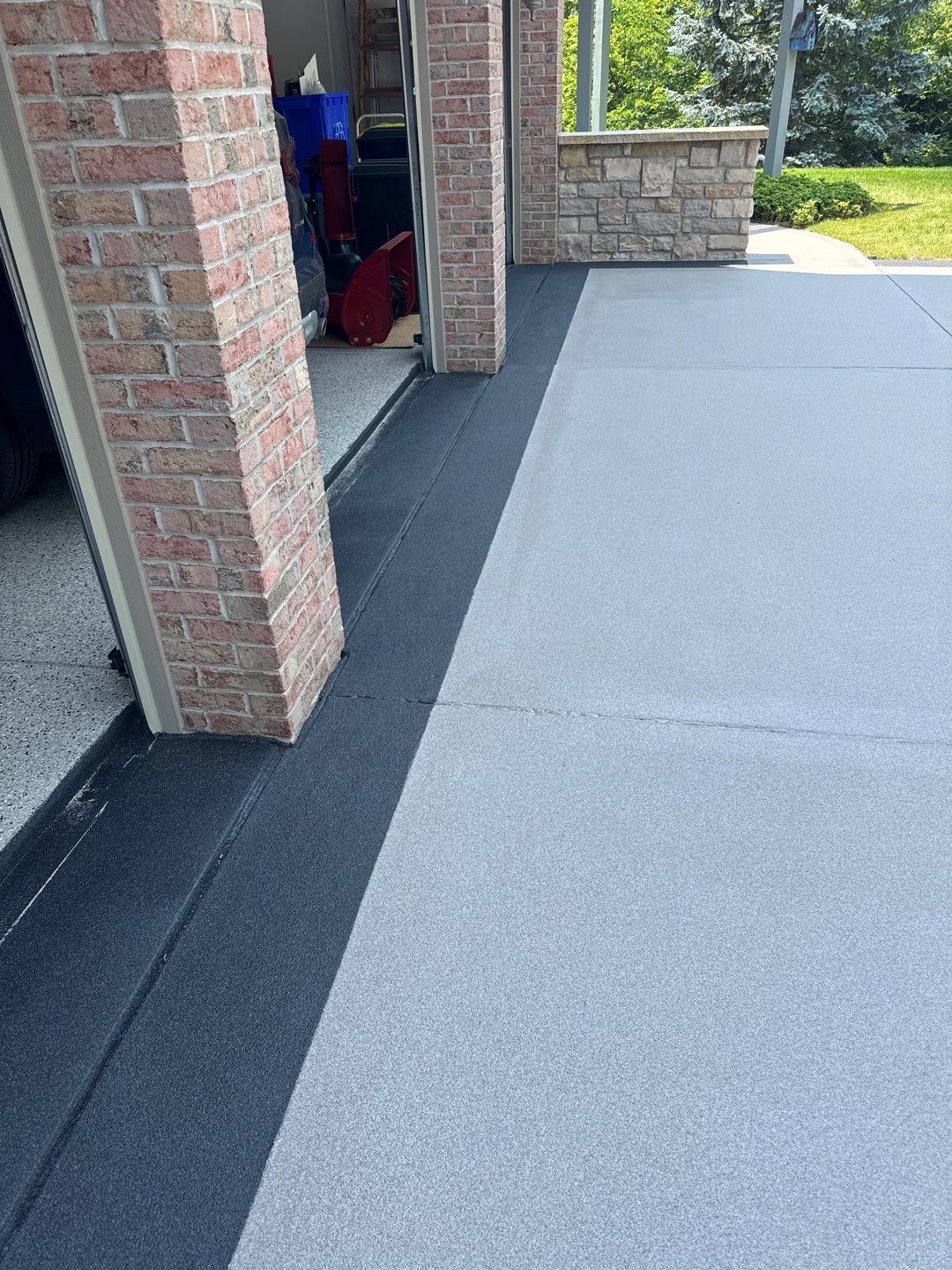 Driveway Walkway Patio Project in Canonsburg by Floors in a Day, Inc