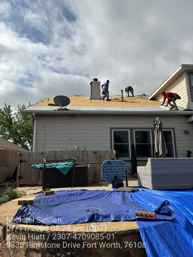 Project in Fort Worth by Zeus Exteriors