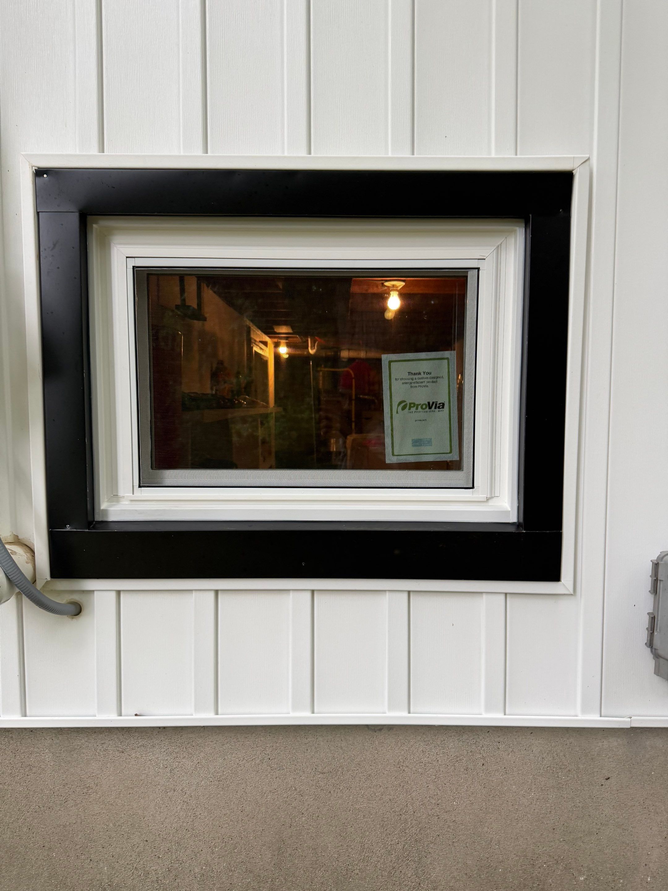 Provia Hopper Window Installation by DiGiorgi Roofing and Siding Inc
