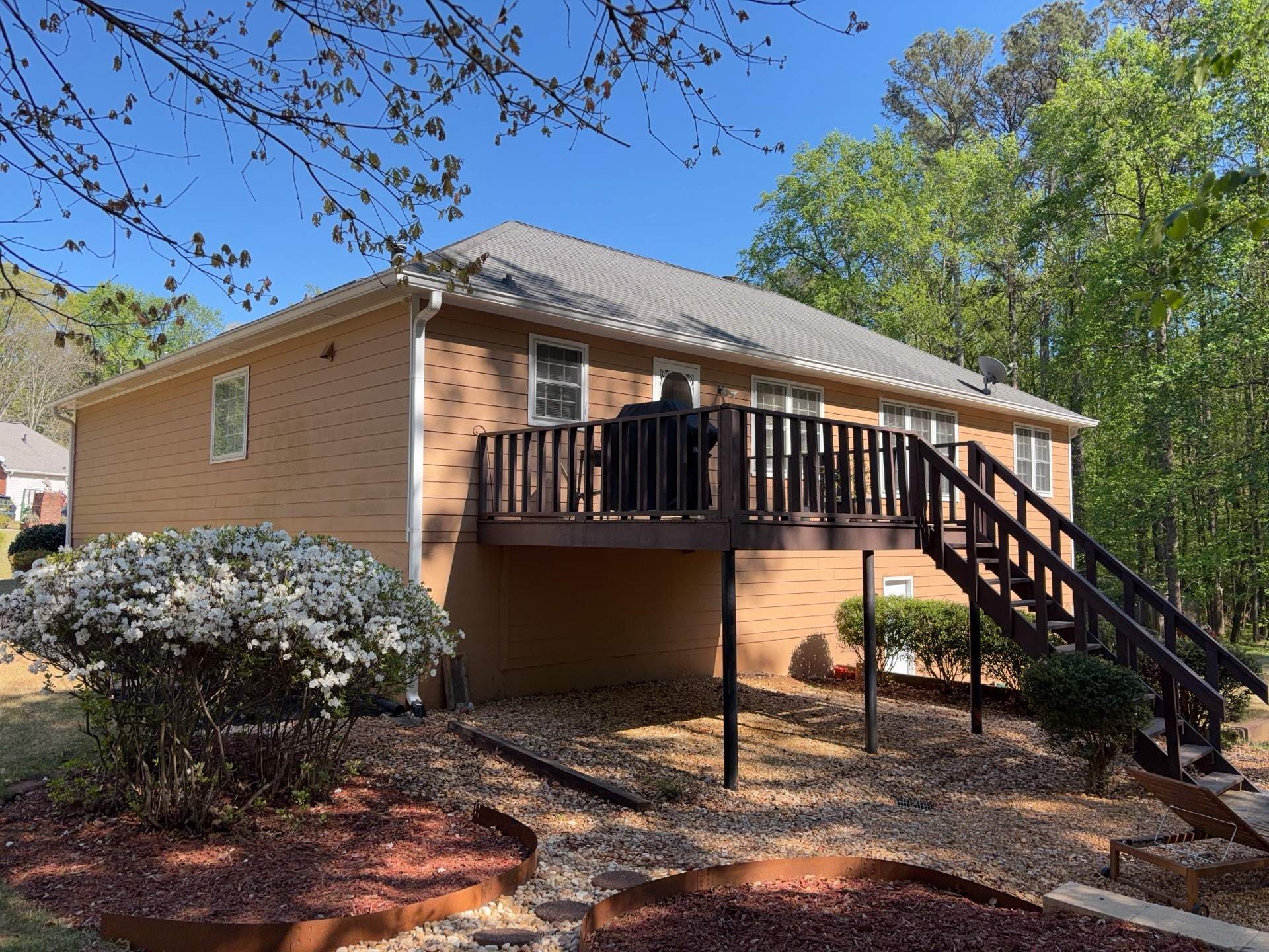 Lawrenceville, GA Deck Rebuild using Deckorators Venture Series and Pressure Treated Pine by Nelson Exteriors 