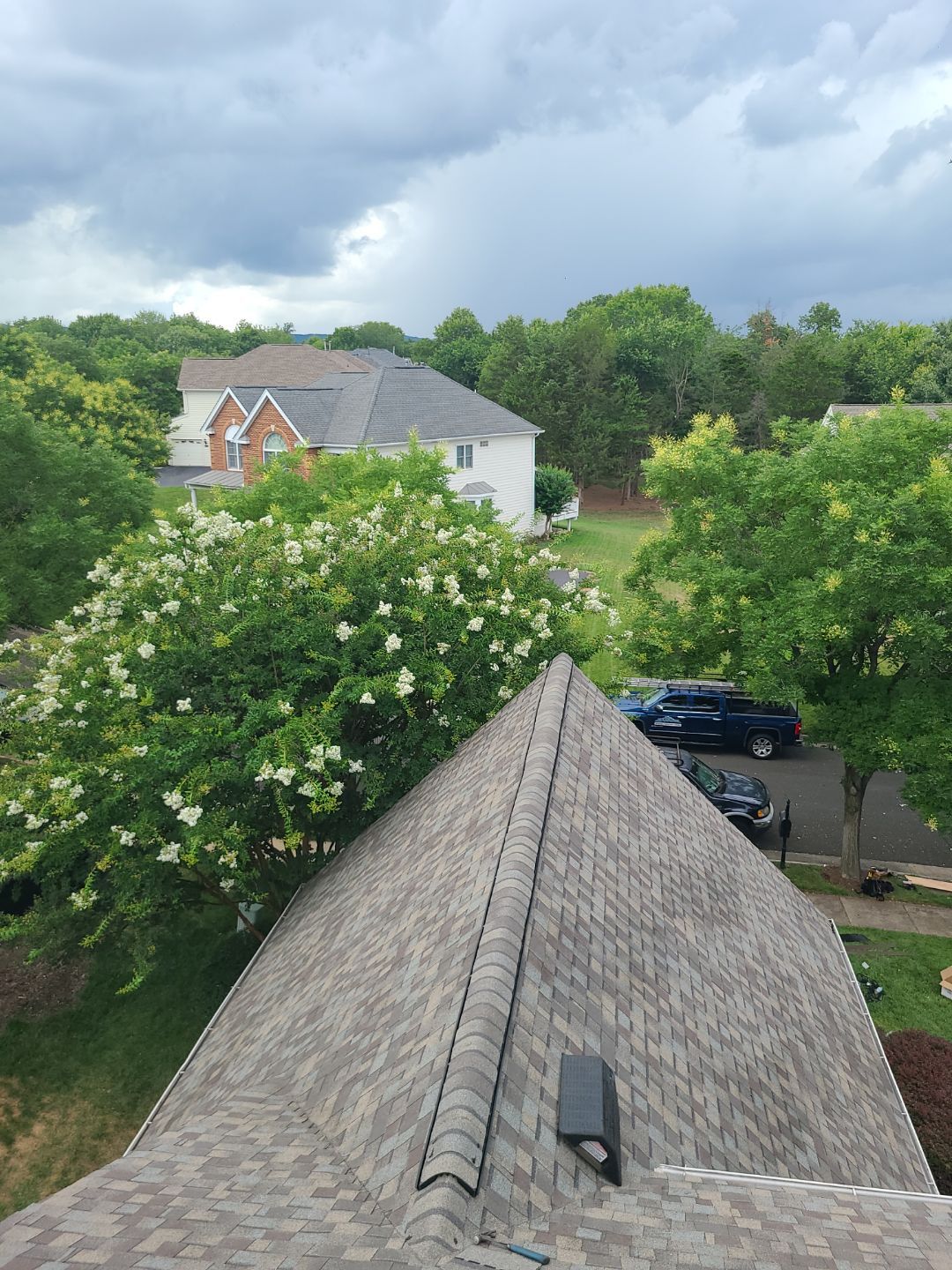 Haymarket: Roof Replacement with CertainTeed Landmark Pro Designer Shingles in Max Def Weathered Wood by RM Banning, Inc.