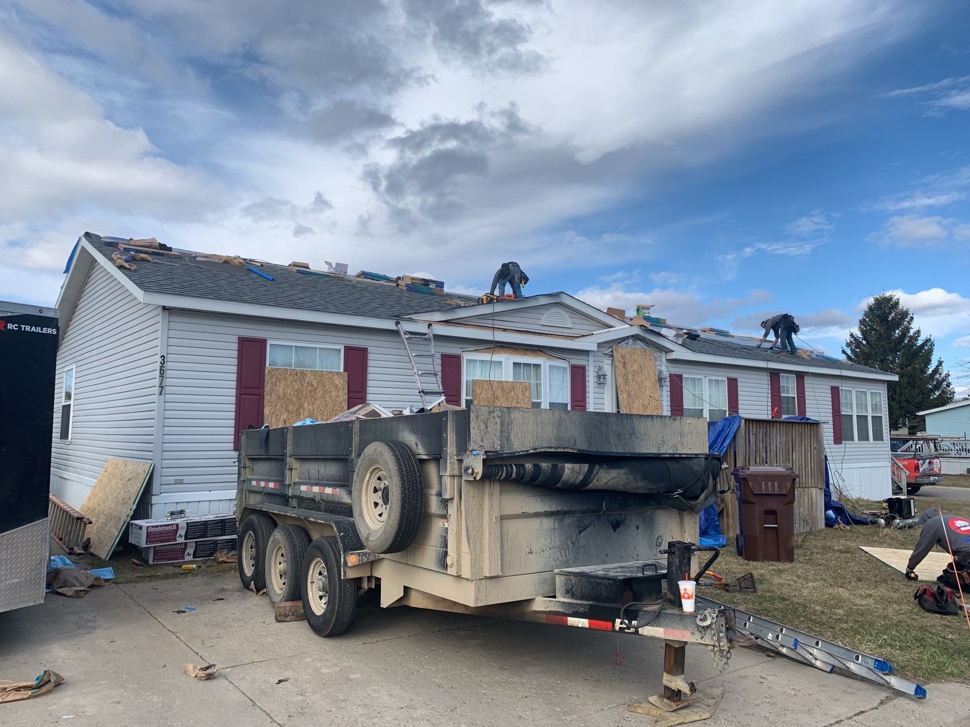 Roof Replacement using CertainTeed Landmark by 180 Contractors