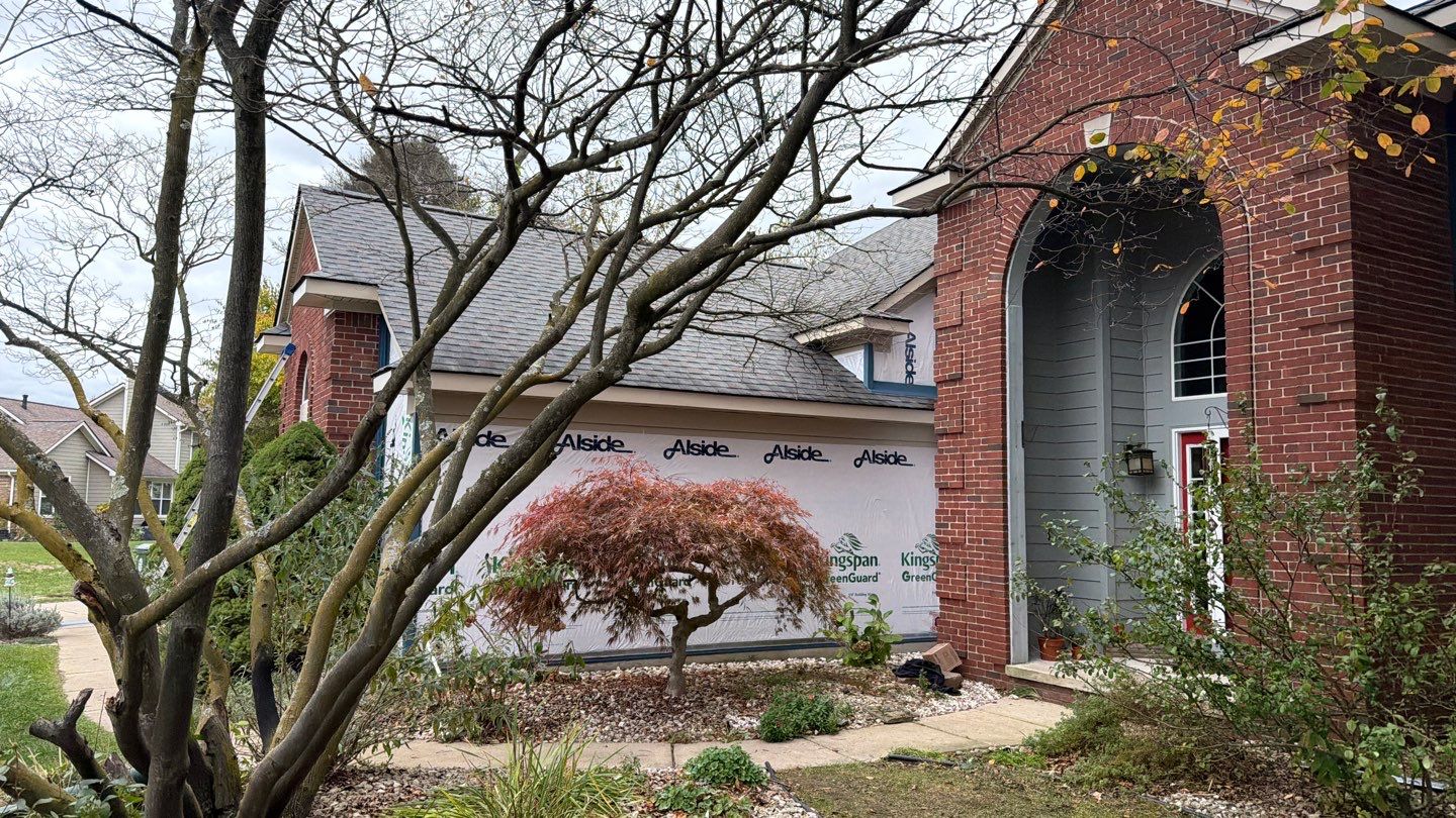 Siding Replacement using Ascend Laguna Blue by 180 Contractors