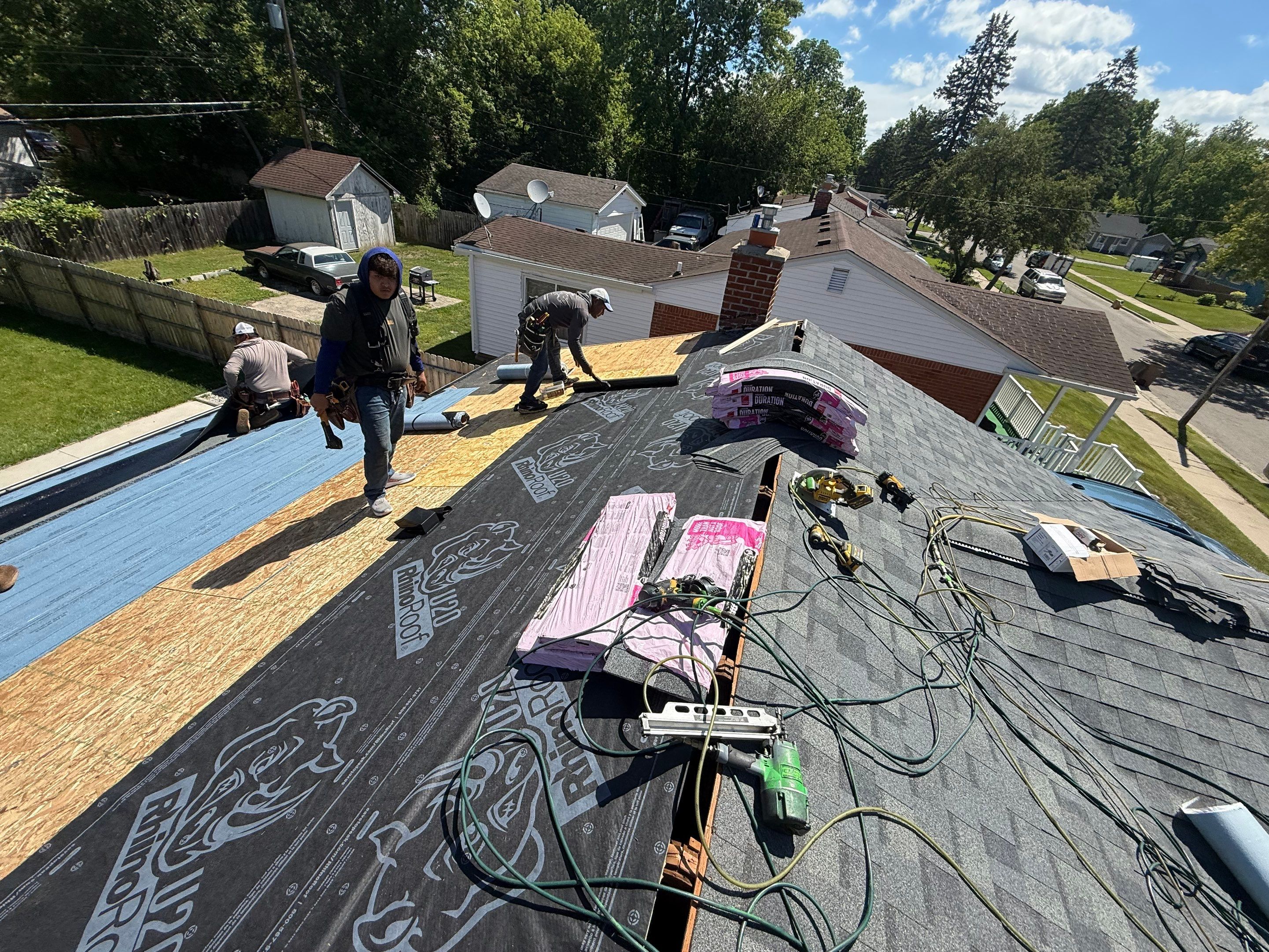 Roof Replacement using Owens Corning Tru Definitions by 180 Contractors