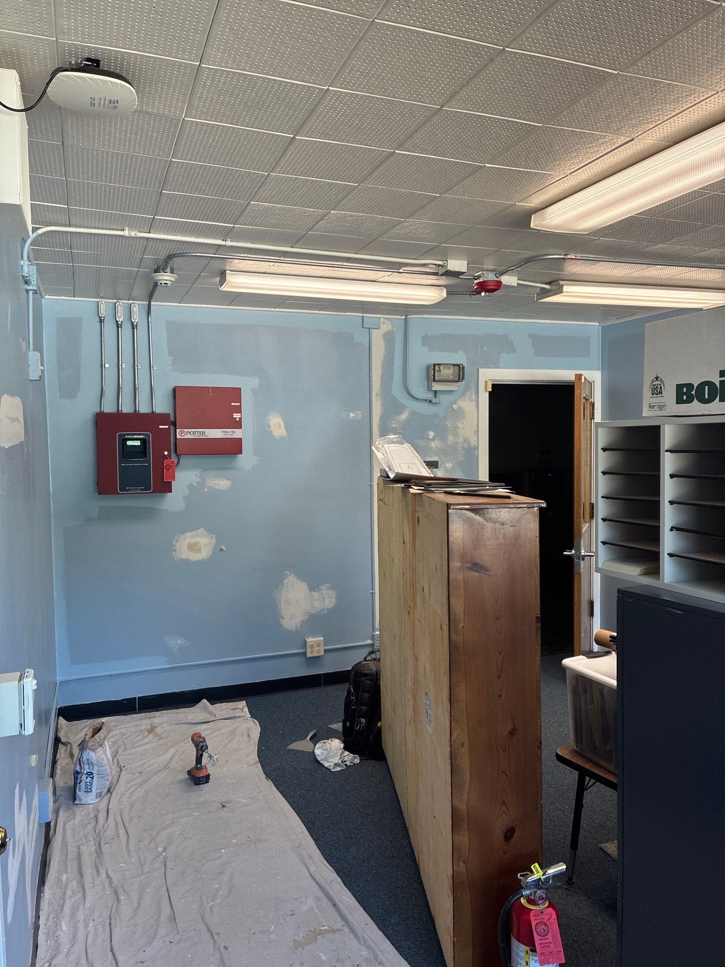 Early Childhood Center Interior Painting and Drywall Repair in Muskegon by Gordon Painting