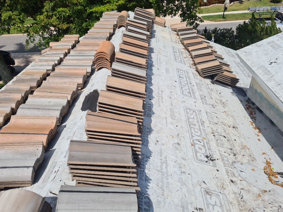 Residential Roofing Installation using Eagle Roofing Tile by BLUES BROTHERS ROOFING