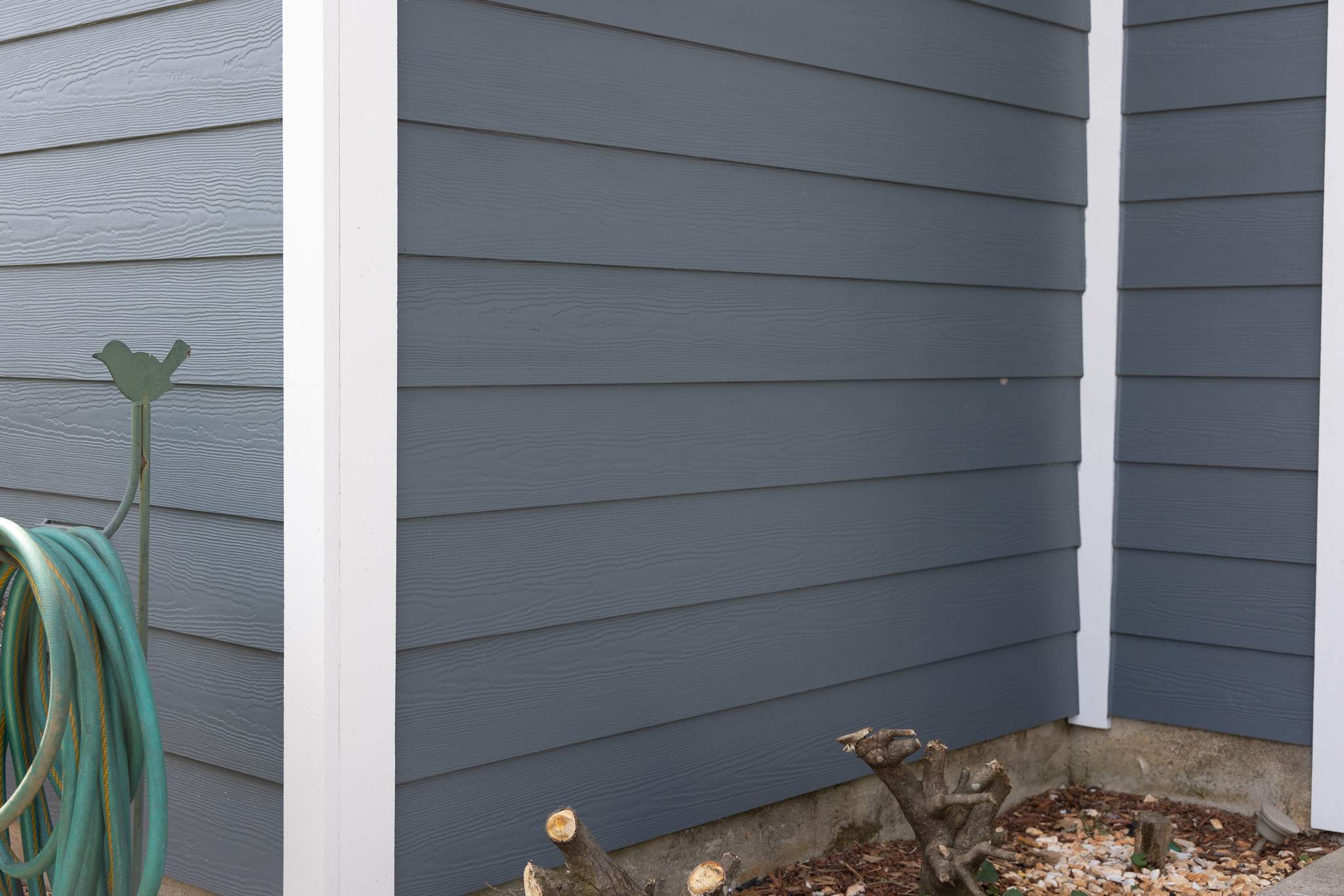 Evening Blue Hardie + Windows by Freedom Exteriors