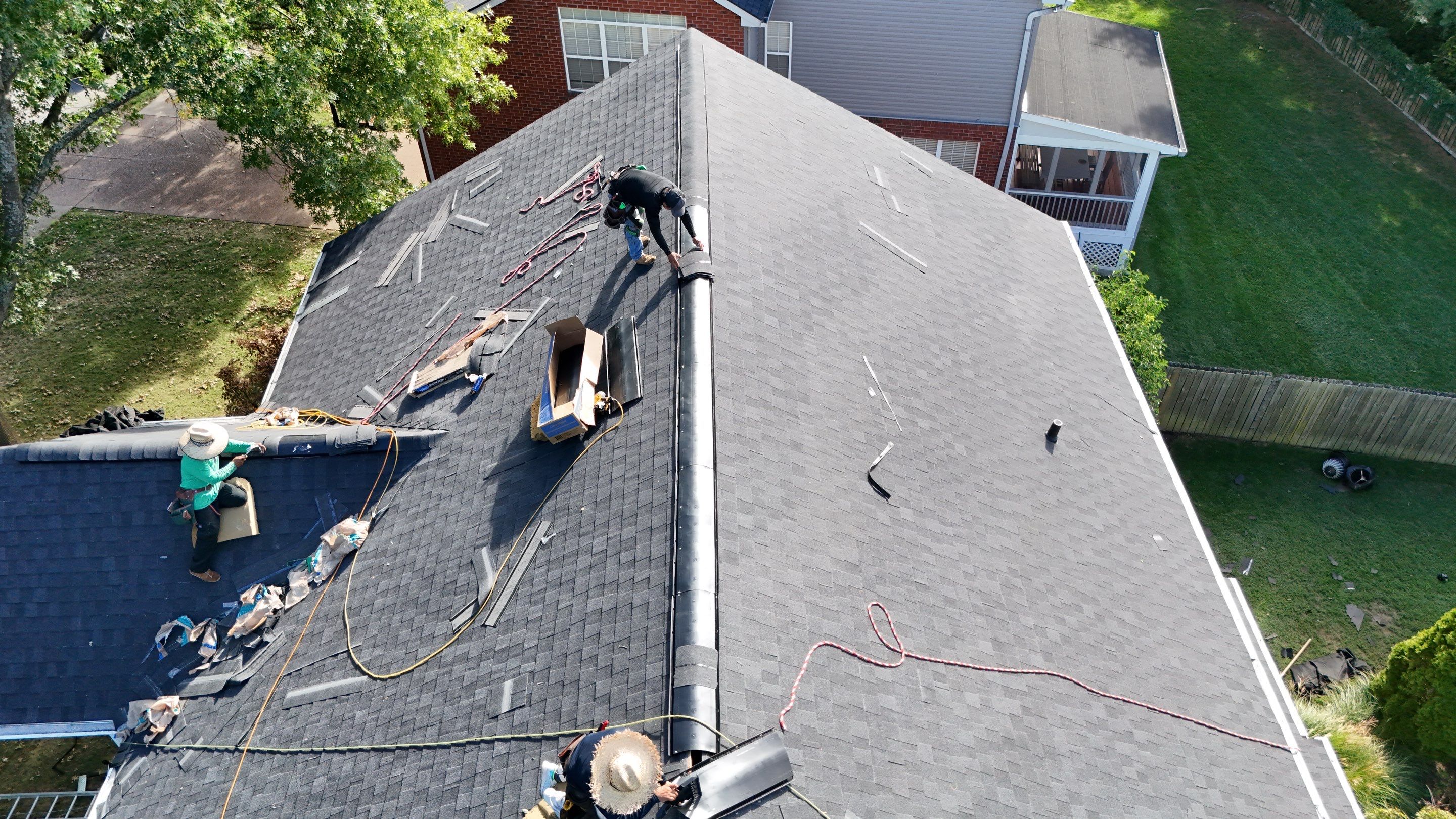 Charcoal Black Re-Roof by Royal House LLC