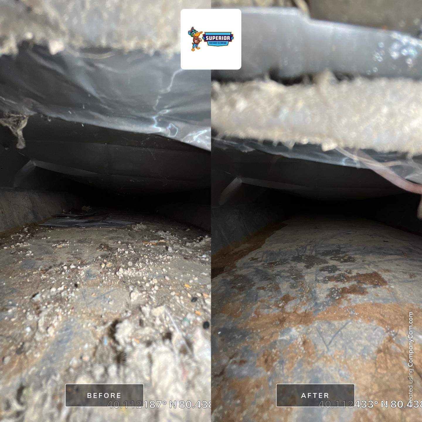 Air Duct Cleaning With a Vacuum Truck in Claysville, PA by Superior Air Duct Cleaning