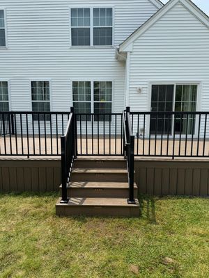 New Deck in Fieldsboro, New Jersey