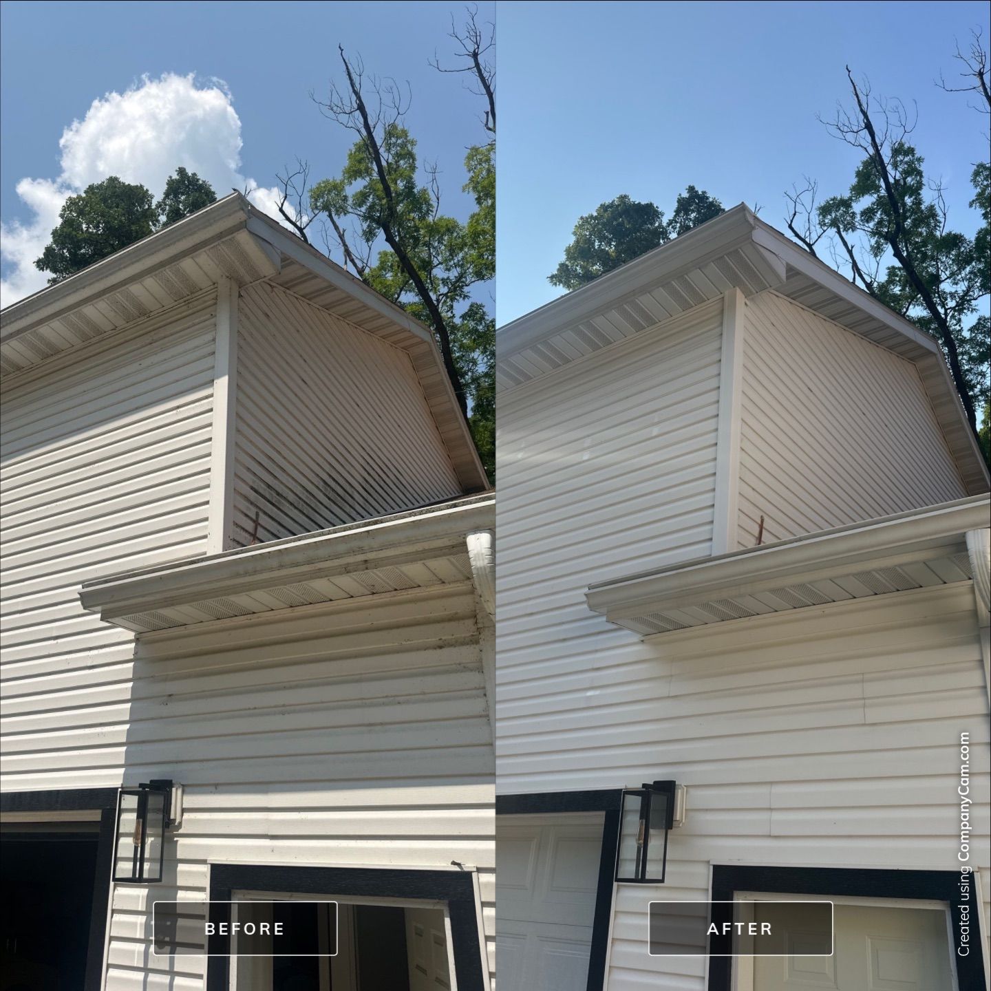 Project in Delavan by Simmons Power & Soft Washing