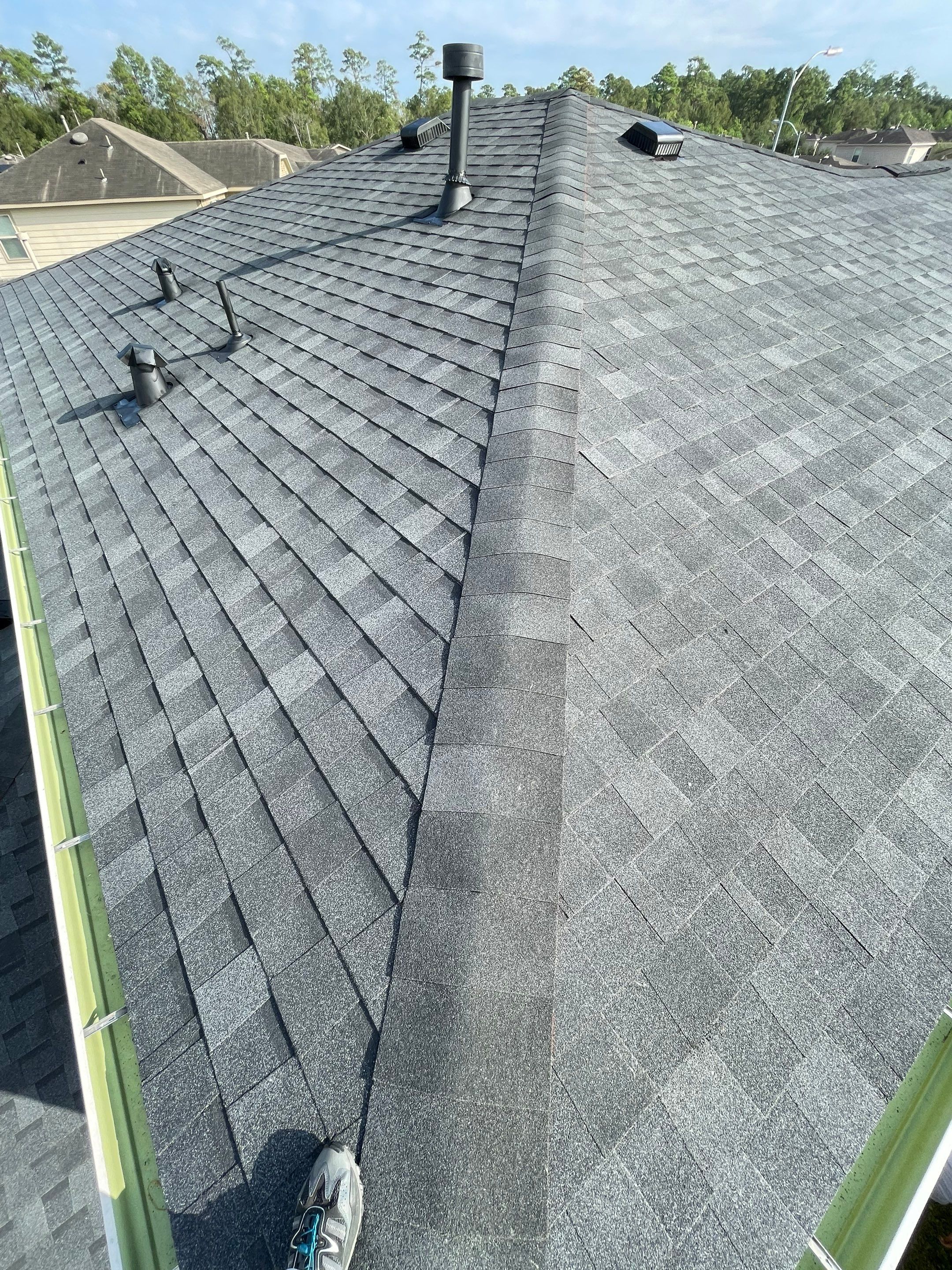 Residential Roofing Installation using Atlas ProLam® Shingles Black Shadow Color by CAP Roofing and Construction LLC