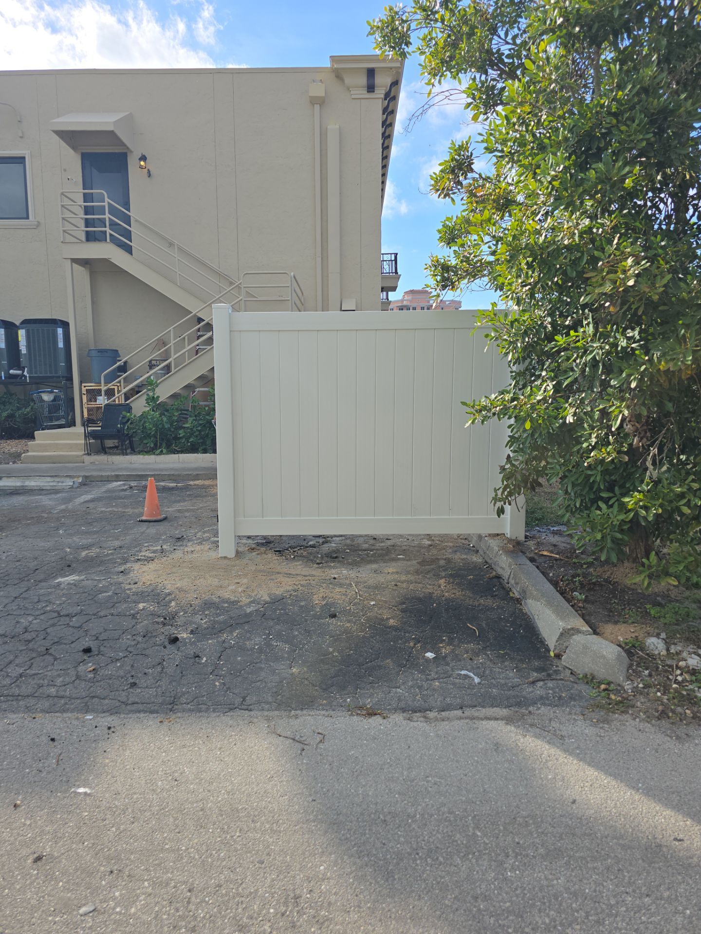 Dumpster Enclosure in Marco Island by True Fence LLC