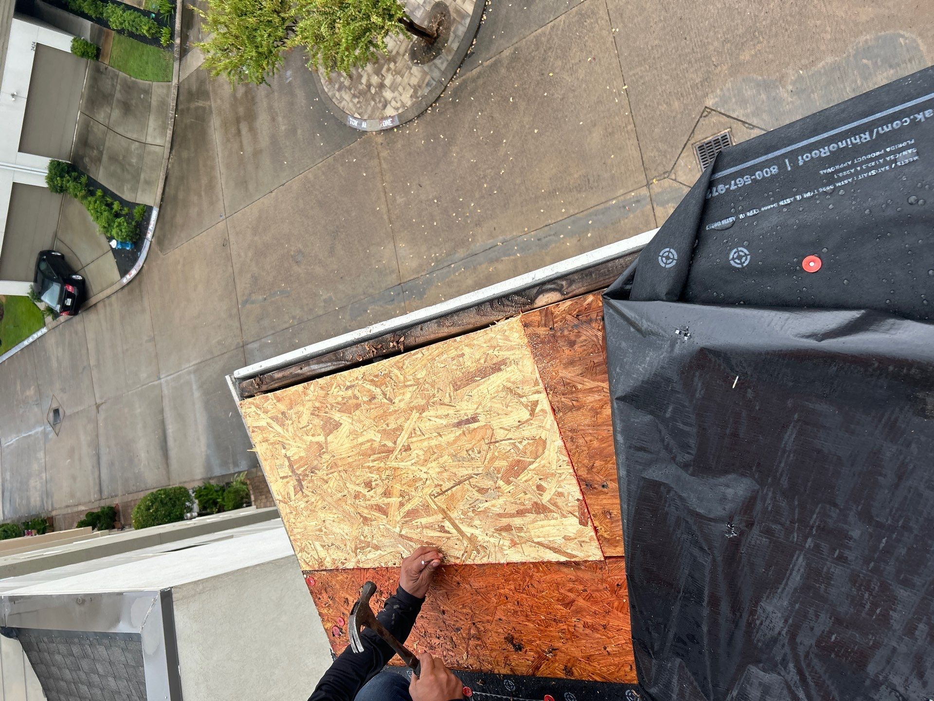 Residential Roofing Installation using Owen's Corning Duration (Lifetime) Shingles by Roof Repair Company