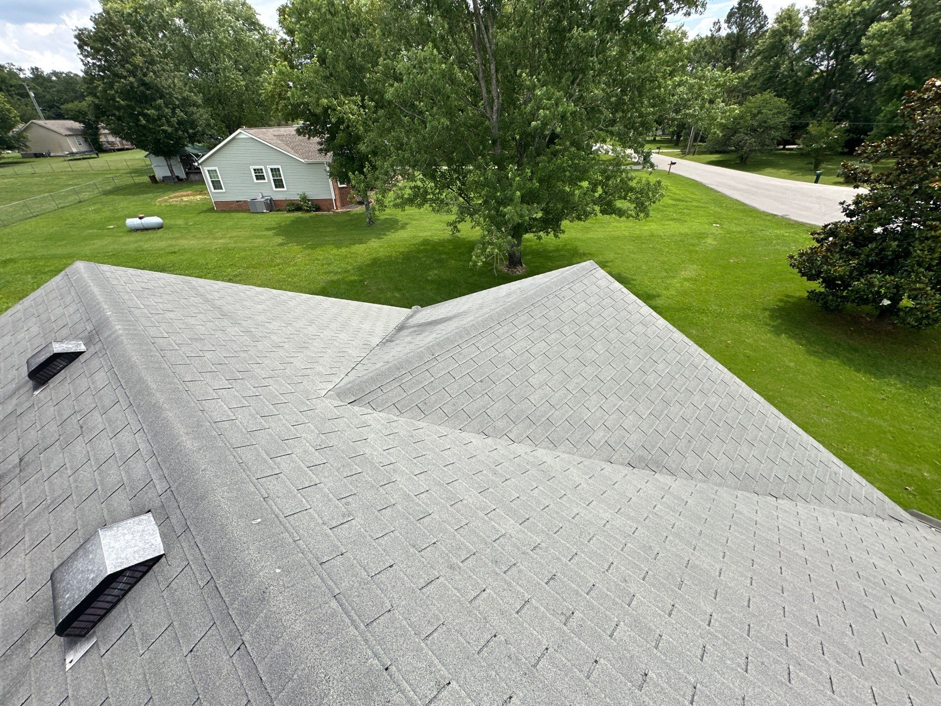 Solid Hail Damage - 3 Tab by Paragon Roofing