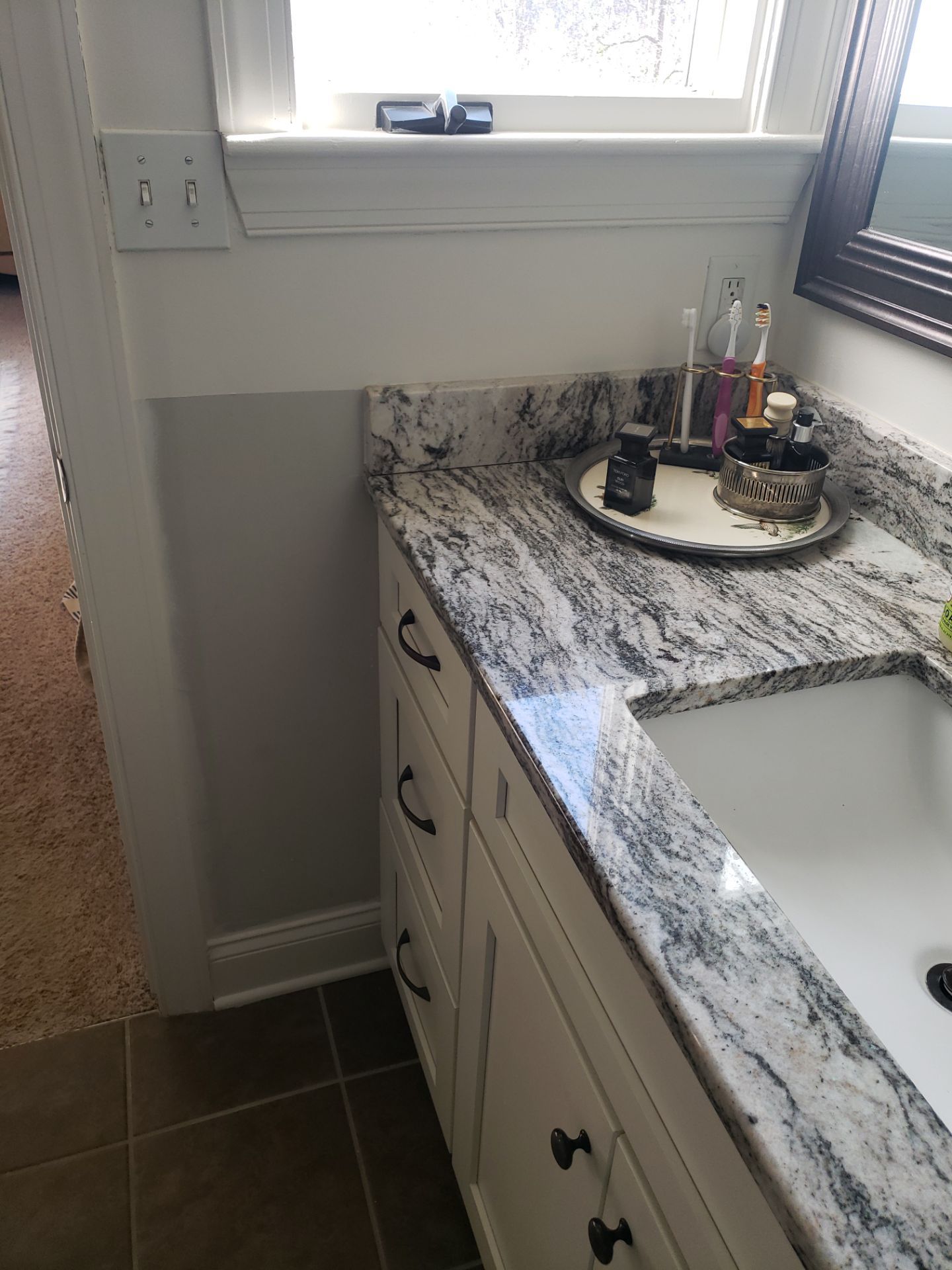  Swipe to See the Before & After! Beadboard & Chair Rail Edition! by A Step Above Handy LLC 
