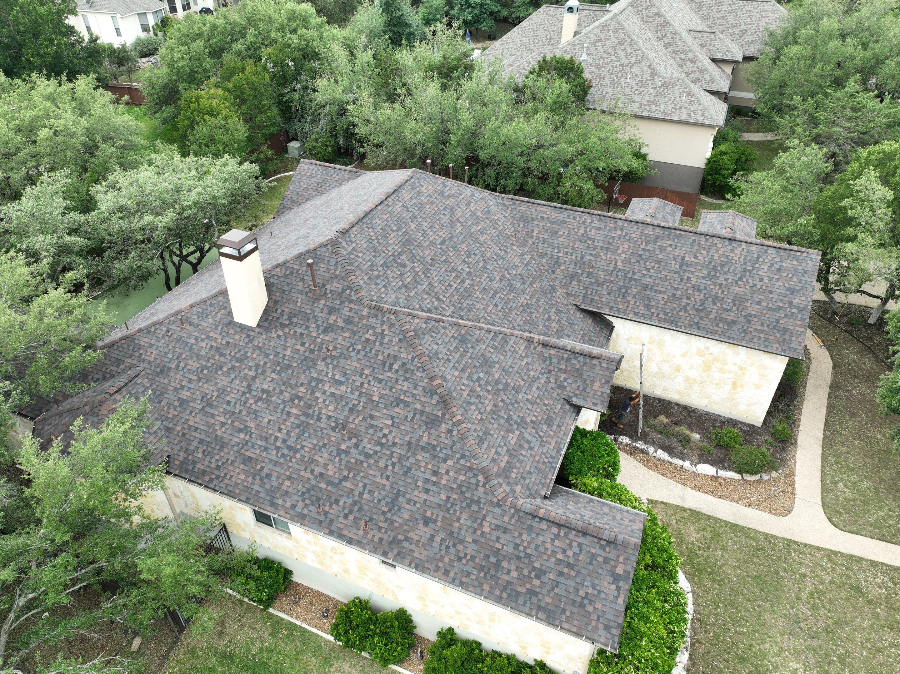 Residential Roof Replacement using Owens Corning Duration Designer 30 Year Laminate Shingle  by Premier Roofing and Contracting