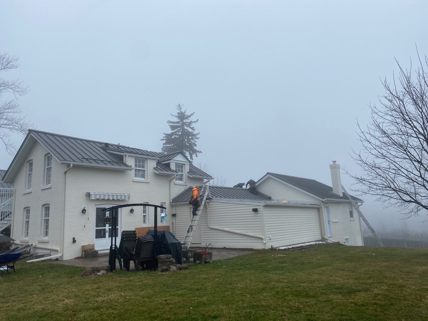 Residential Roofing Installation using 24 Ga Standing Seam Metal  by Jay Carter Roofing & Sheet Metal