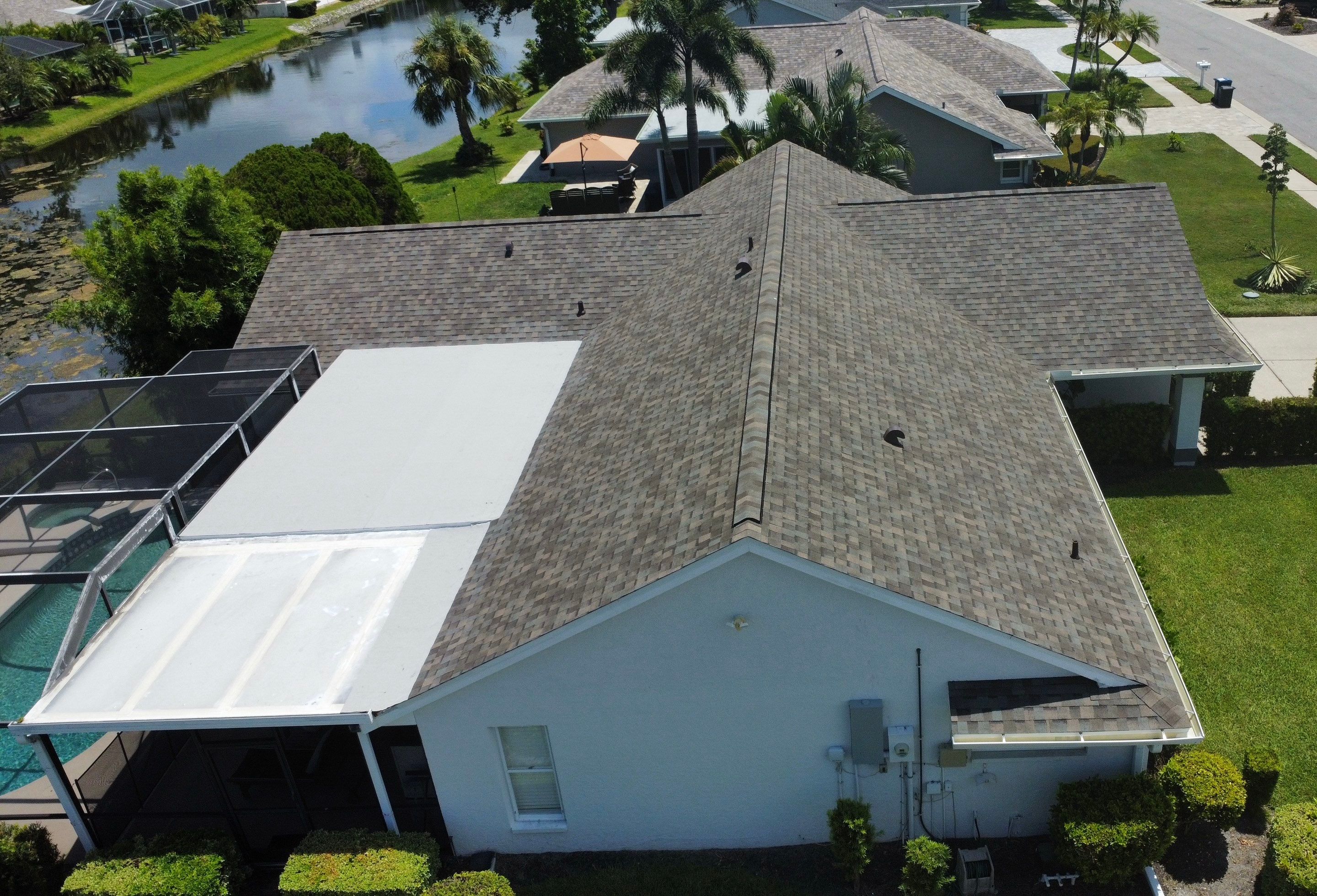 Roof Replacement in Bradenton, FL. by Steadfast Roofing 