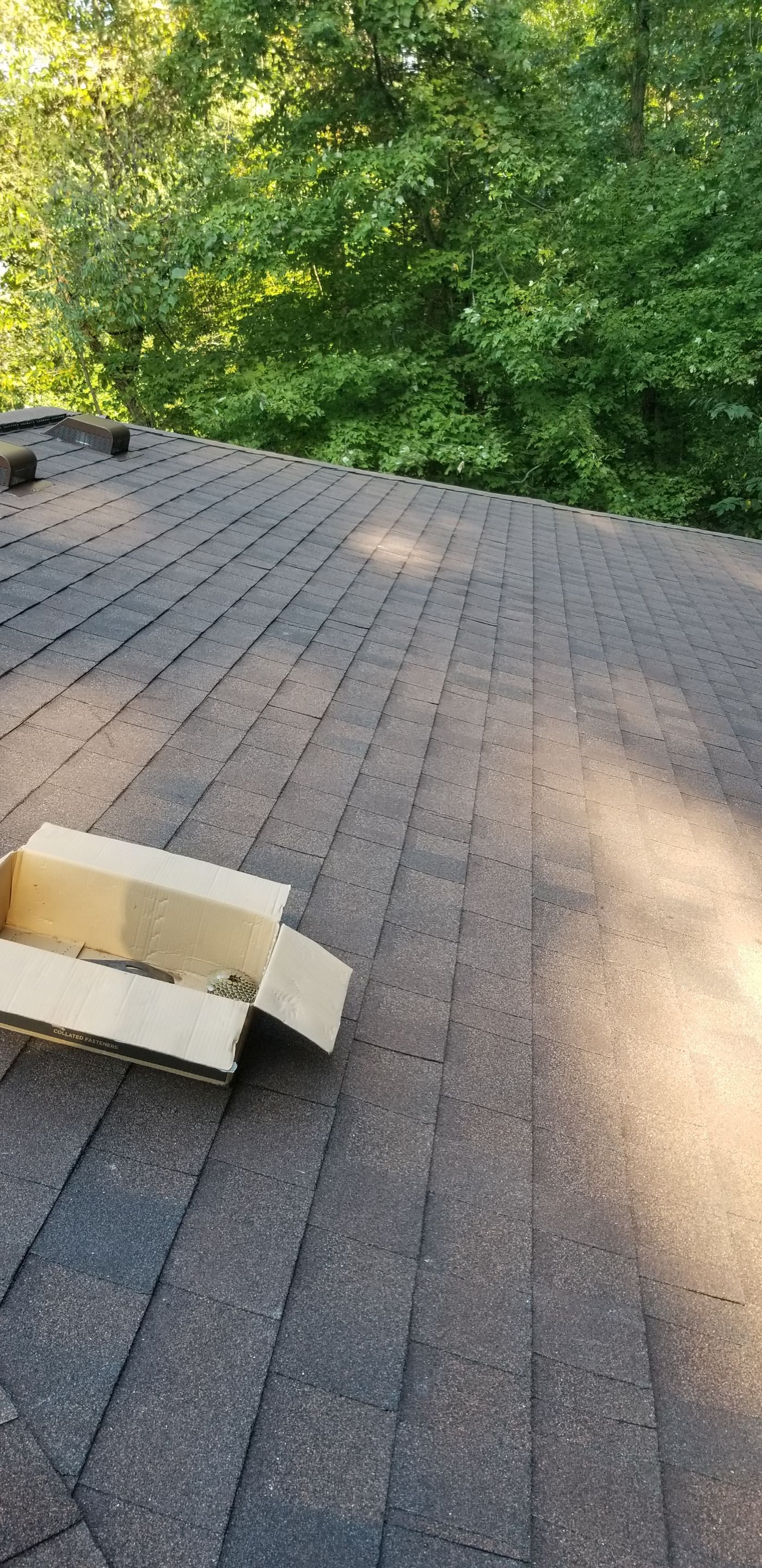 Atlas Pinnacle Pristine Scotchgard: Hickory Drip Edge: Musket brown by Eagle Eye Roofing