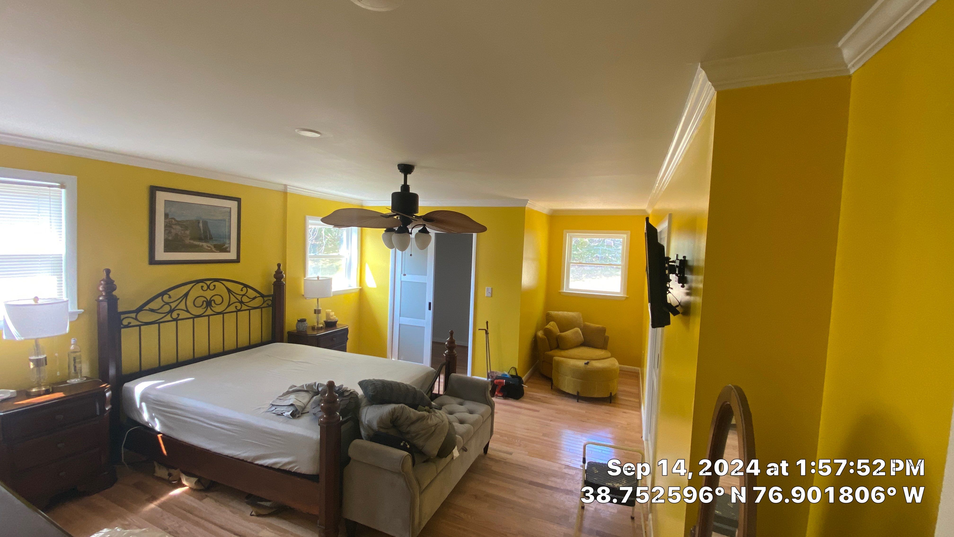 New Addition to Home using Laumber , Paint, tile , Harwood floor , cabinets  , Quartz counter top . by Jesus Master Handyman LLC 
