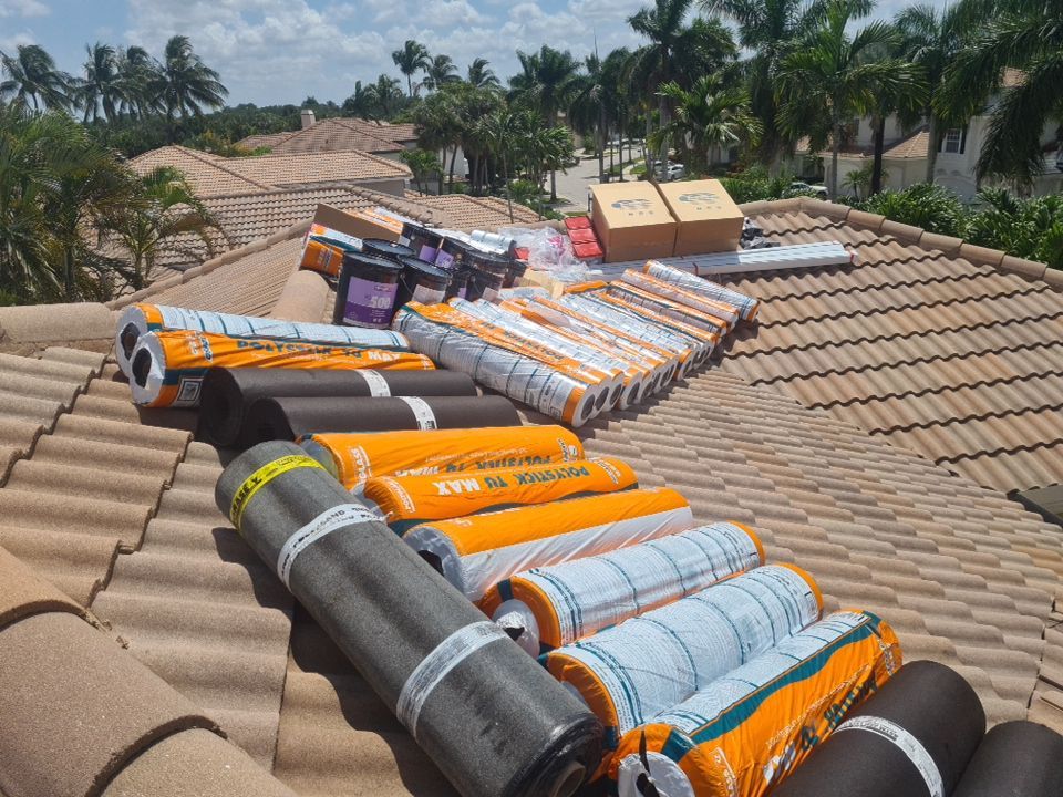 Residential Roofing Installation using Eagle Roofing Tile by BLUES BROTHERS CONSTRUCTION CORP