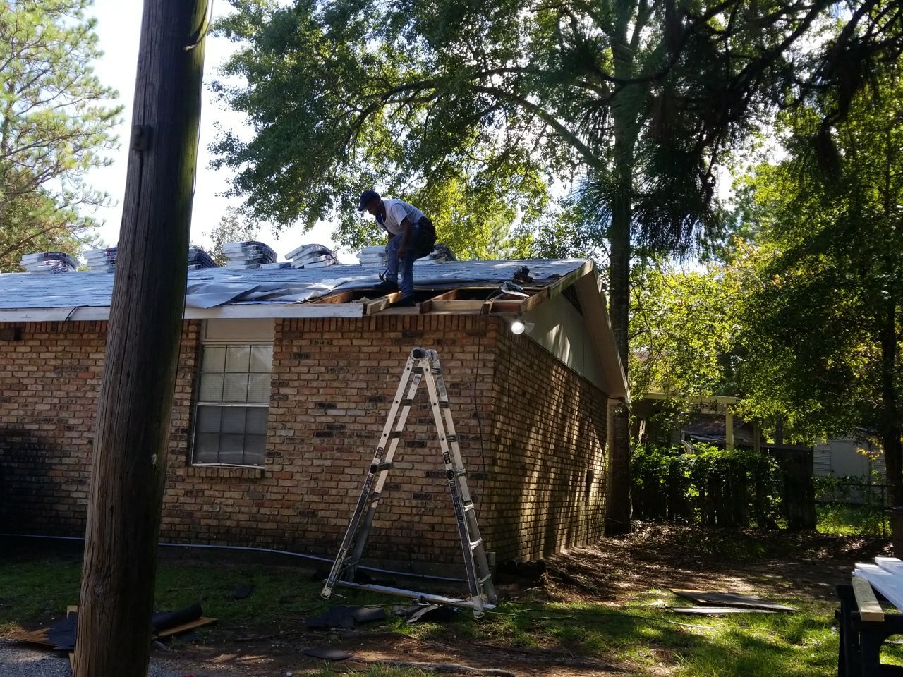 Residential Roofing Installation using Roof Replacement by American Roofing & Construction LLC
