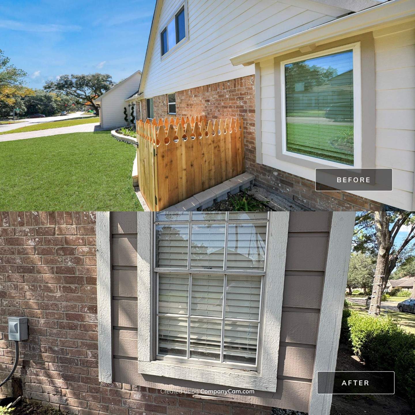 Exterior Home Makeover — Designed to Last by Texas Urban Elements