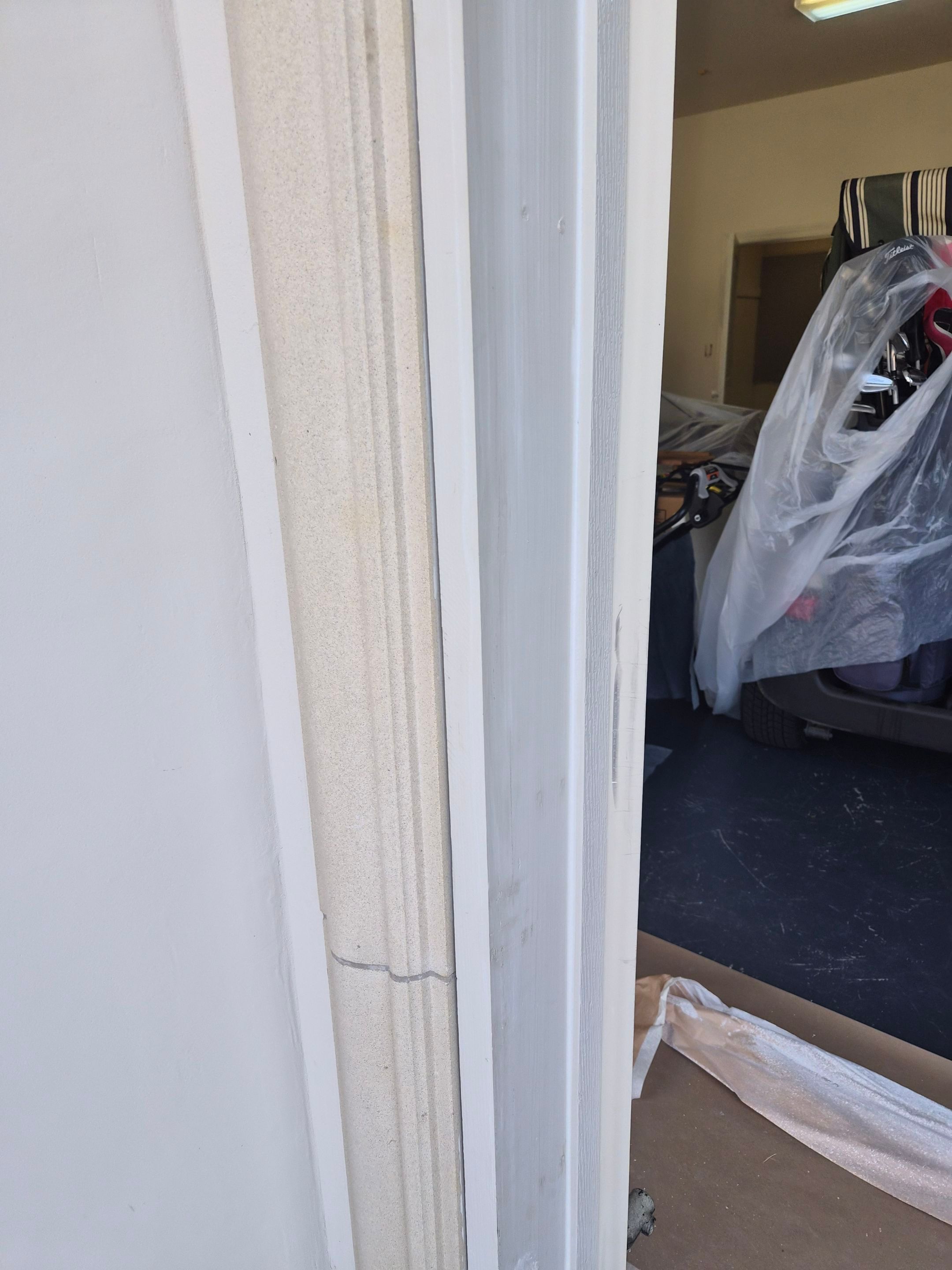 Detail Work in Garage & Utility Room, Tyler TX by Quality Coats Painting