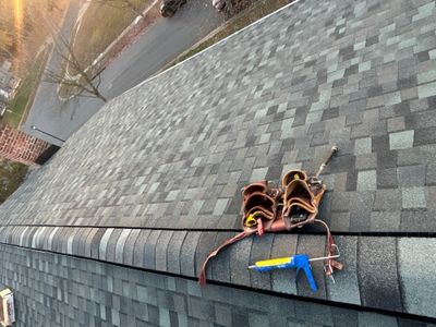 New Roof Install using Tamko Titan- Thunderstorm Grey in Upper Marlboro, MD
