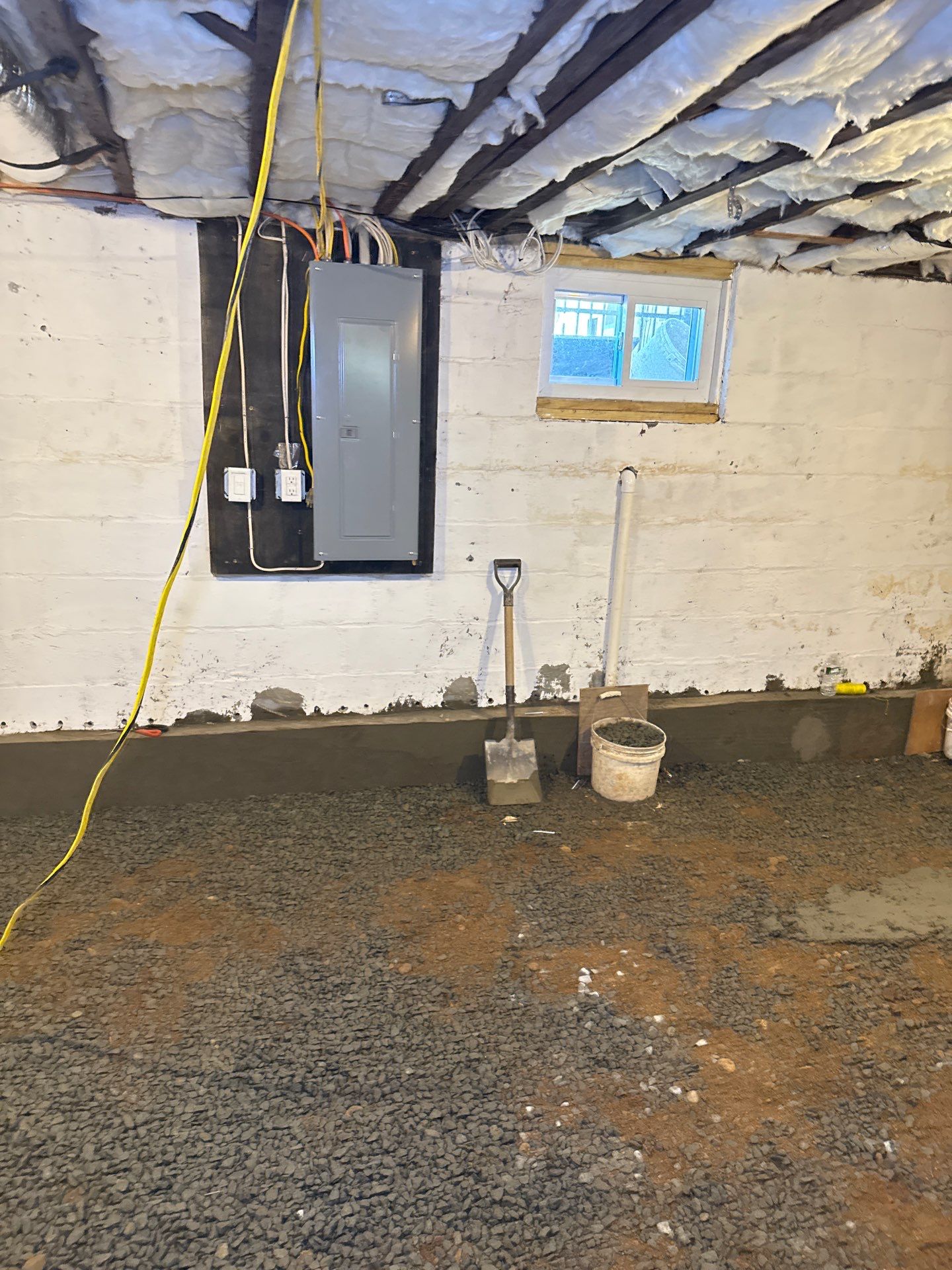 Concrete Floor Replacement and Interior French Drain Project in Morris Plains, New Jersey by Pure Service Pro, LLC 