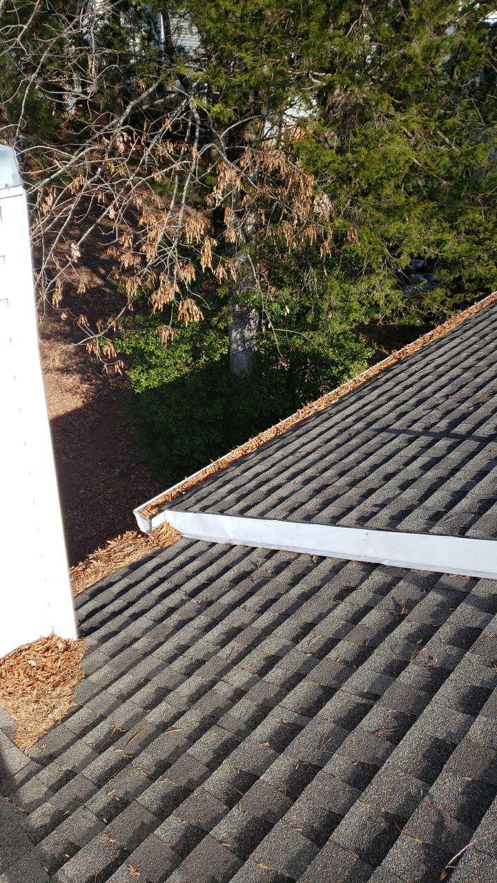 Gutter Cleaning using water by Power Wash Masters LLC