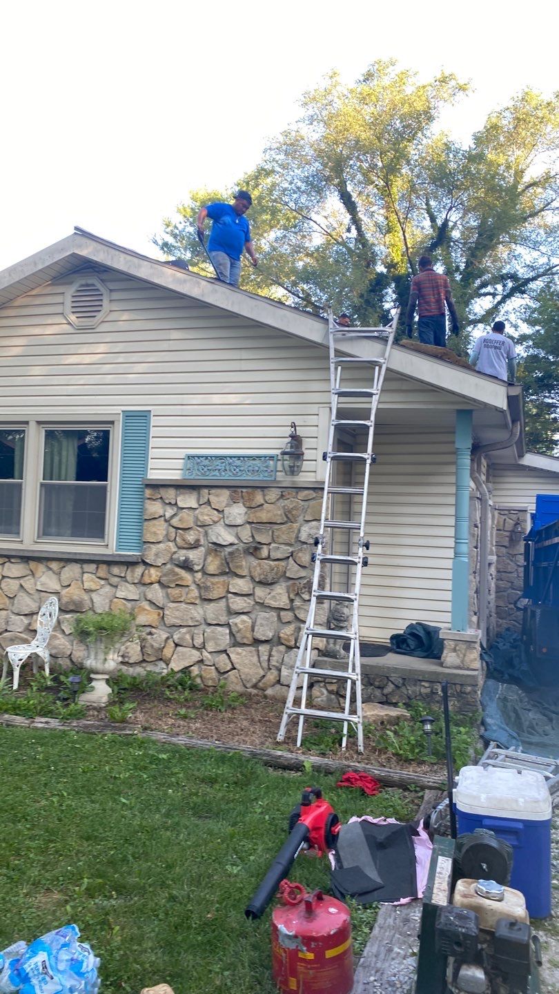 Project in Muncie, IN by Rodeffer Roofing INC