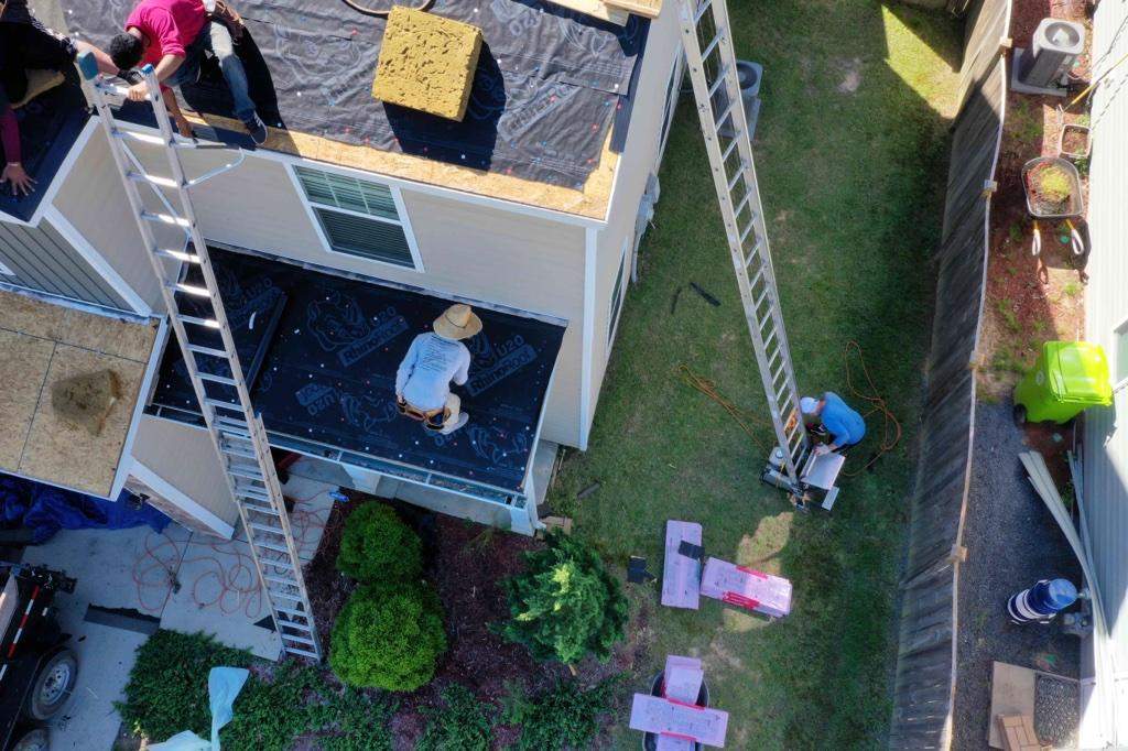 Residential Roofing Installation using Owens Corning® Oakridge Estate Gray by Indigo State Roofing