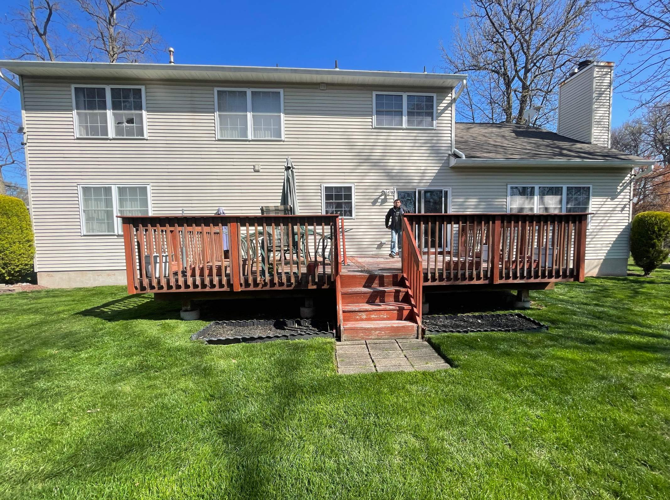 Deck Resurfacing in Edison, New Jersey by deck guardian