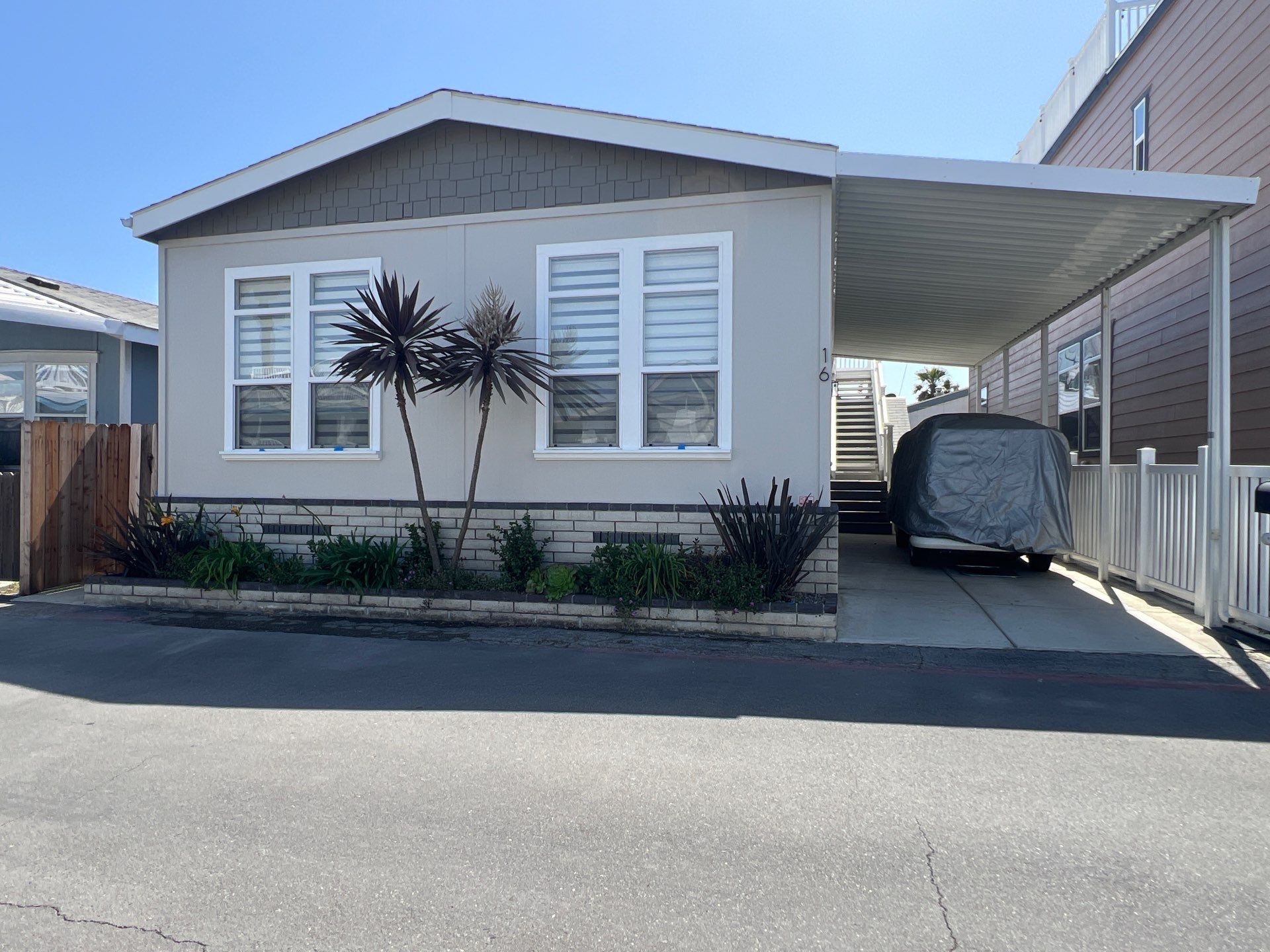 Complete Exterior Painting of a PCH Mobile Home by Beach City Painting
