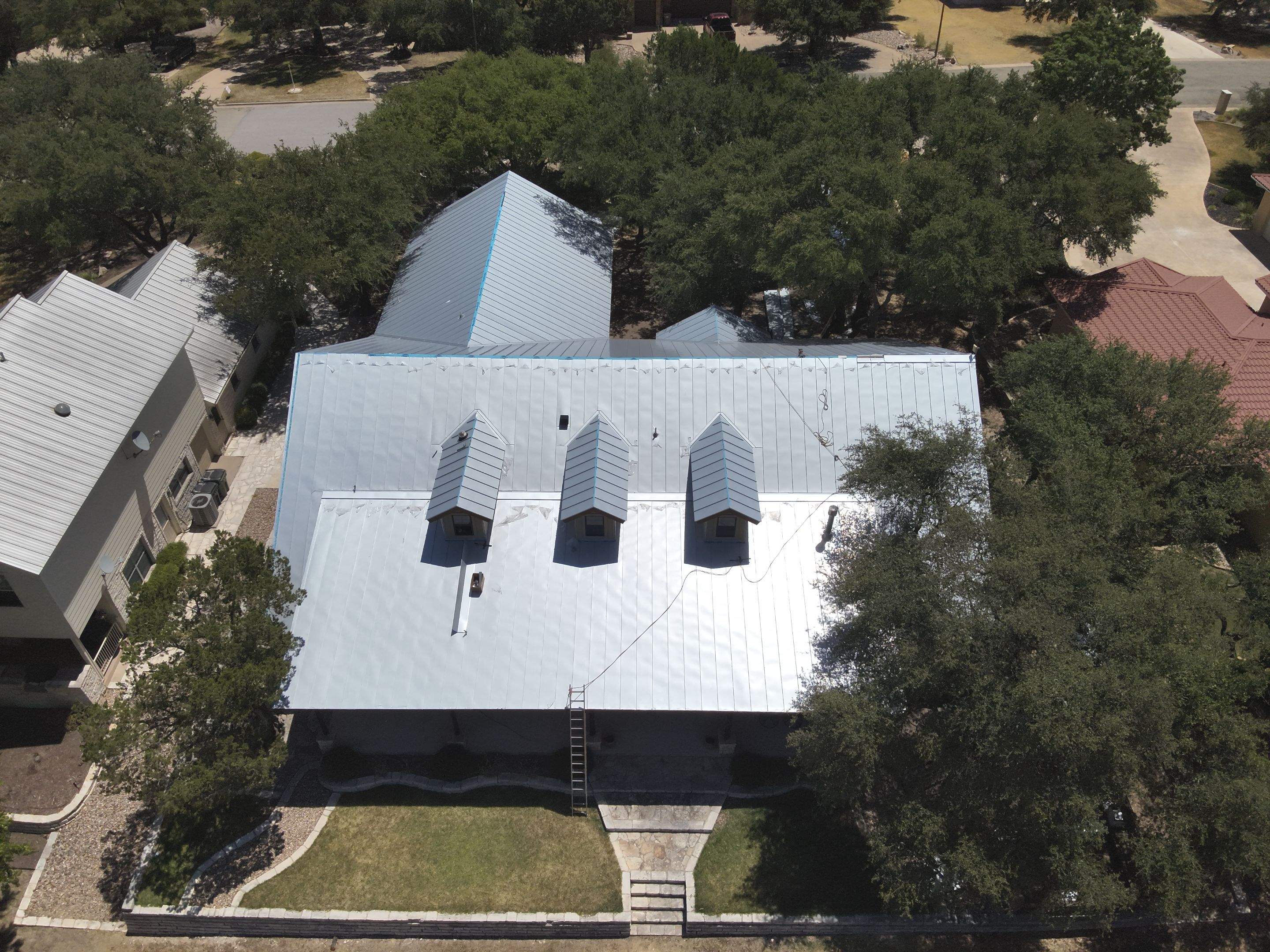 Metal Roof Replacement in Burnet, TX by Action Exteriors Austin