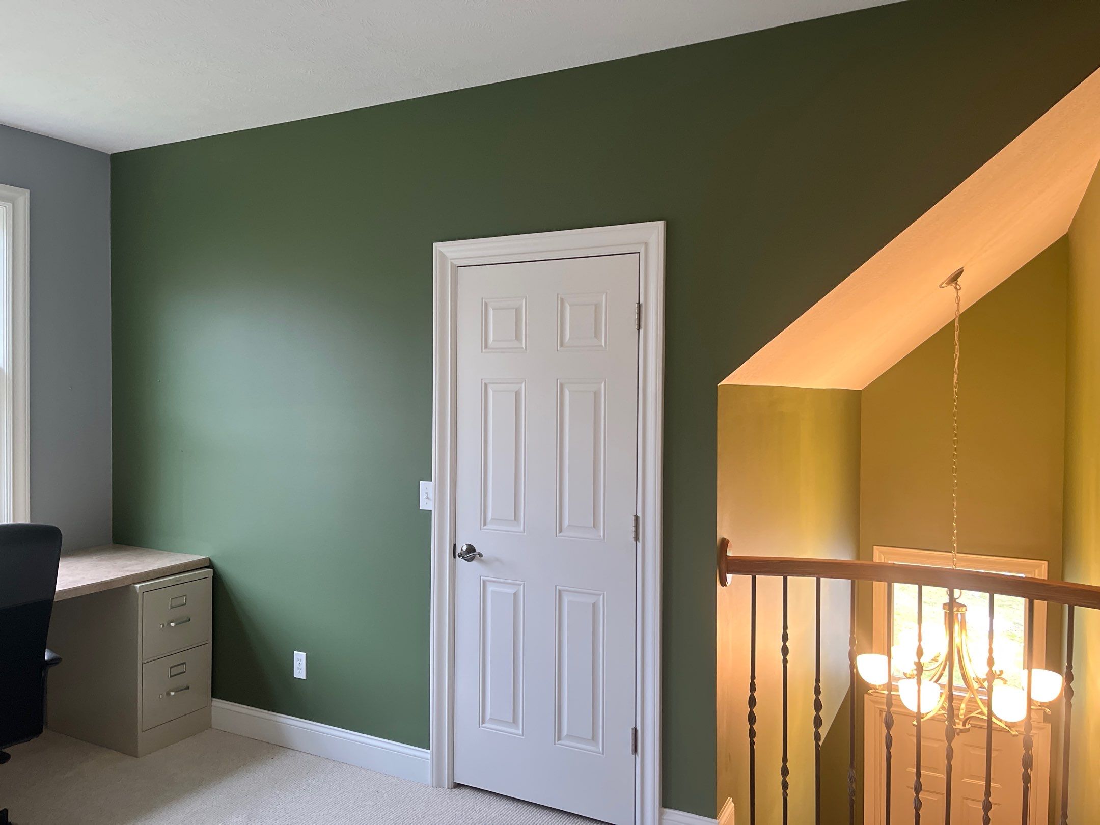 Orange Town Home by Best Buy Painting 