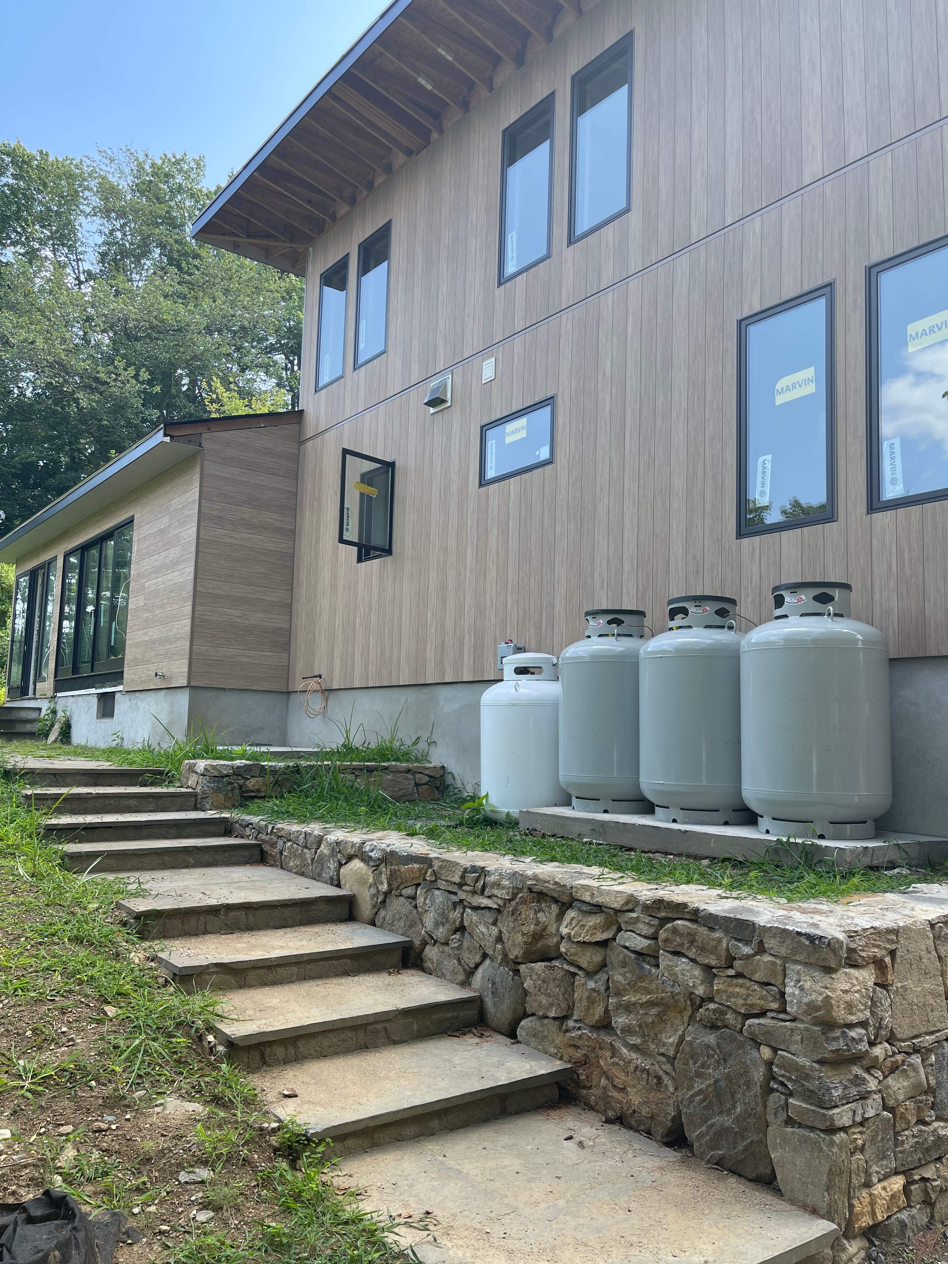 Black Gutters in wesport by A Plus Exterior