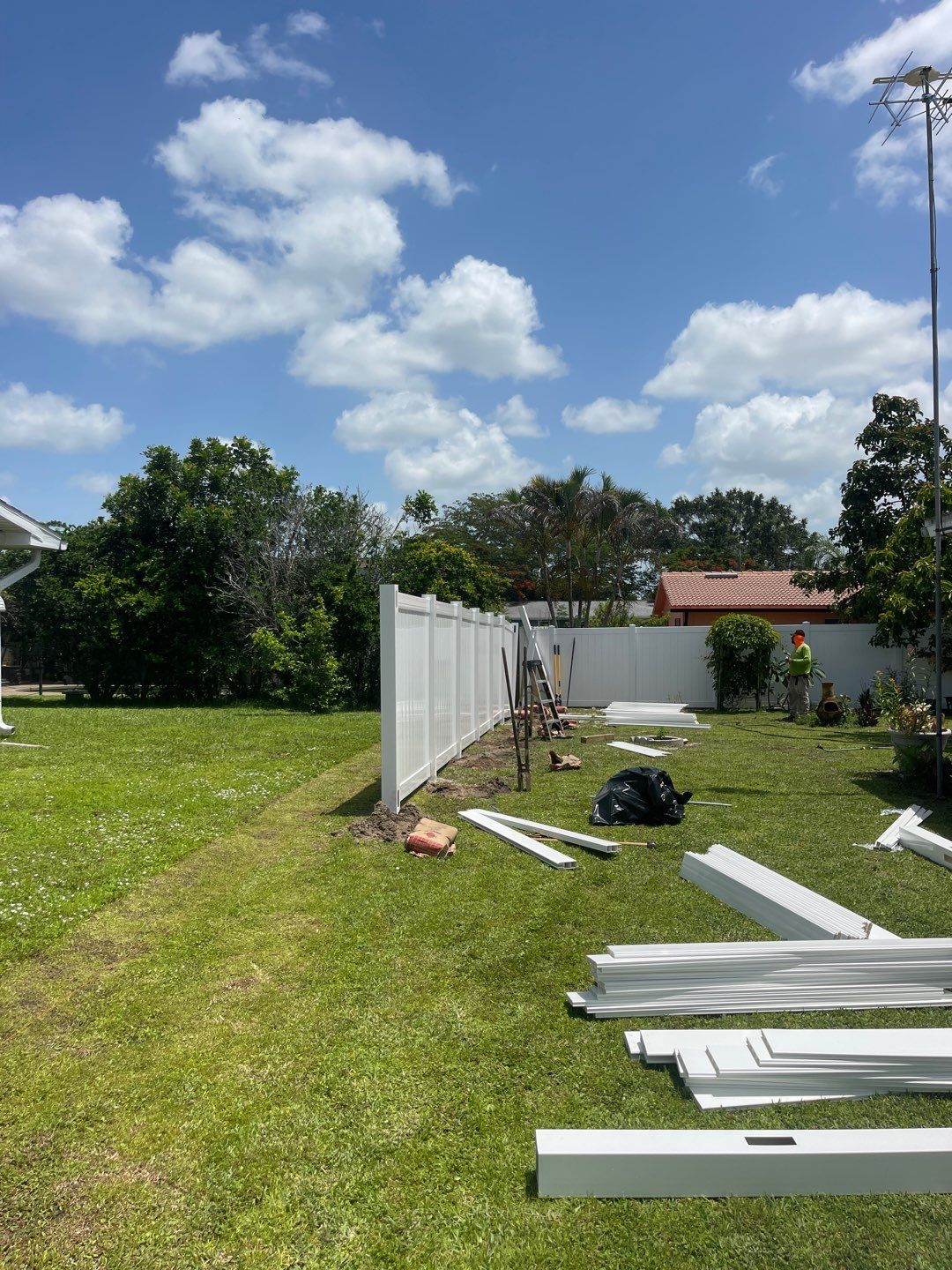 North Port, FL 6ft. White Vinyl Privacy Fence by Asap fence and gates, LLC