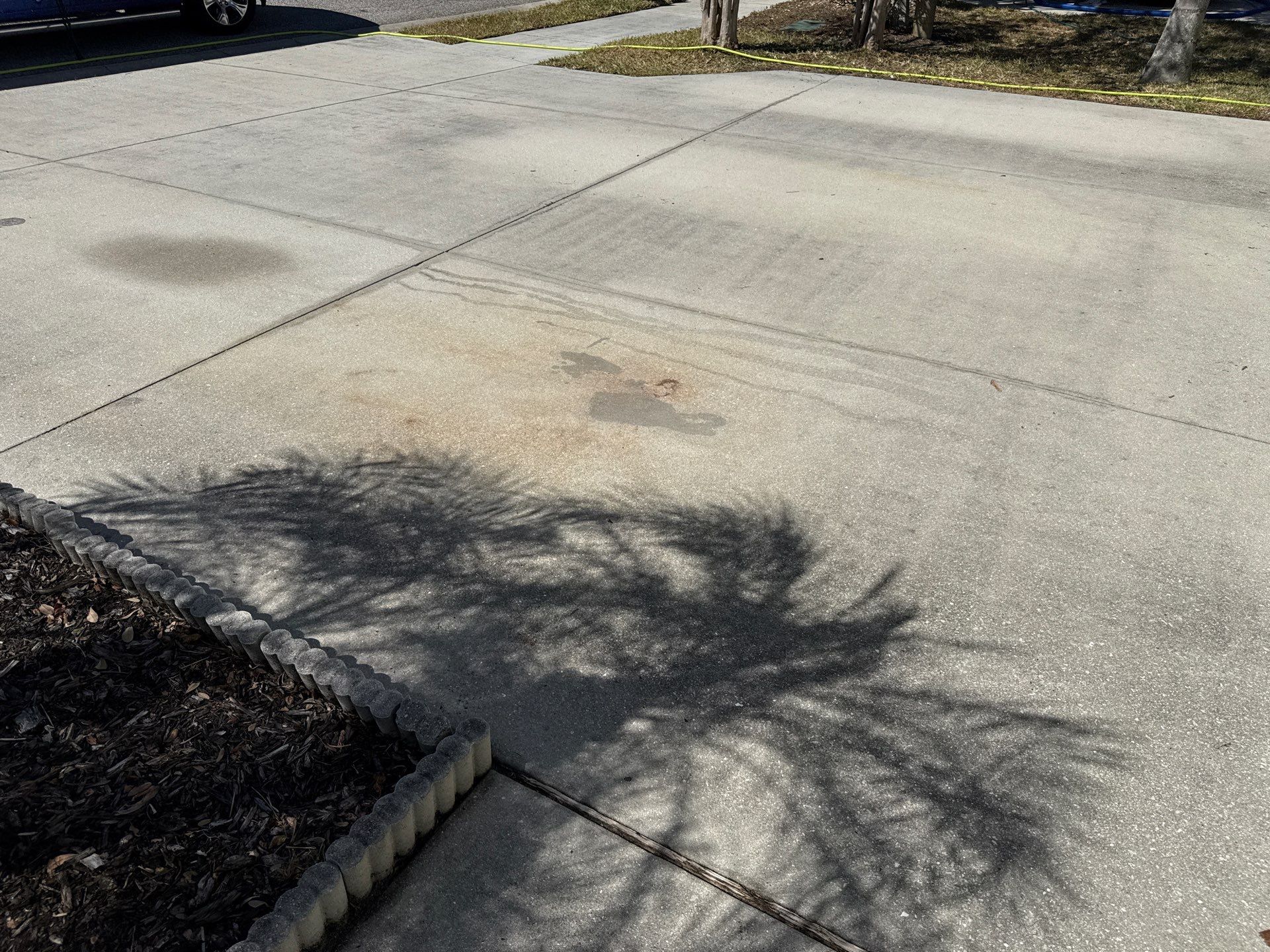 Driveway & Sidewalk Cleaning Transformation | Kingsfield Lakes, Parrish FL by Sunshine AquaWash