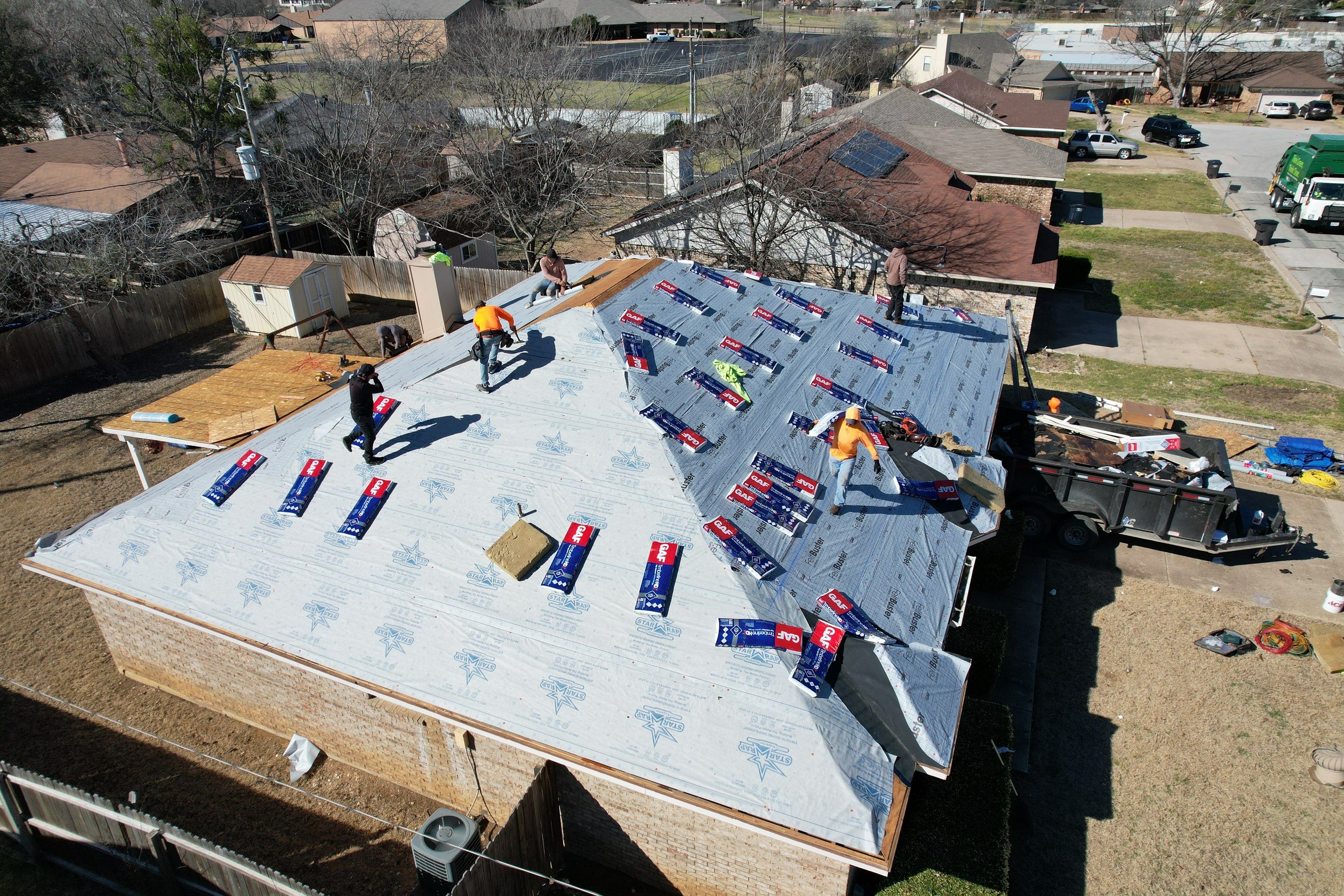 Project in Fort Worth  by Zeus Exteriors