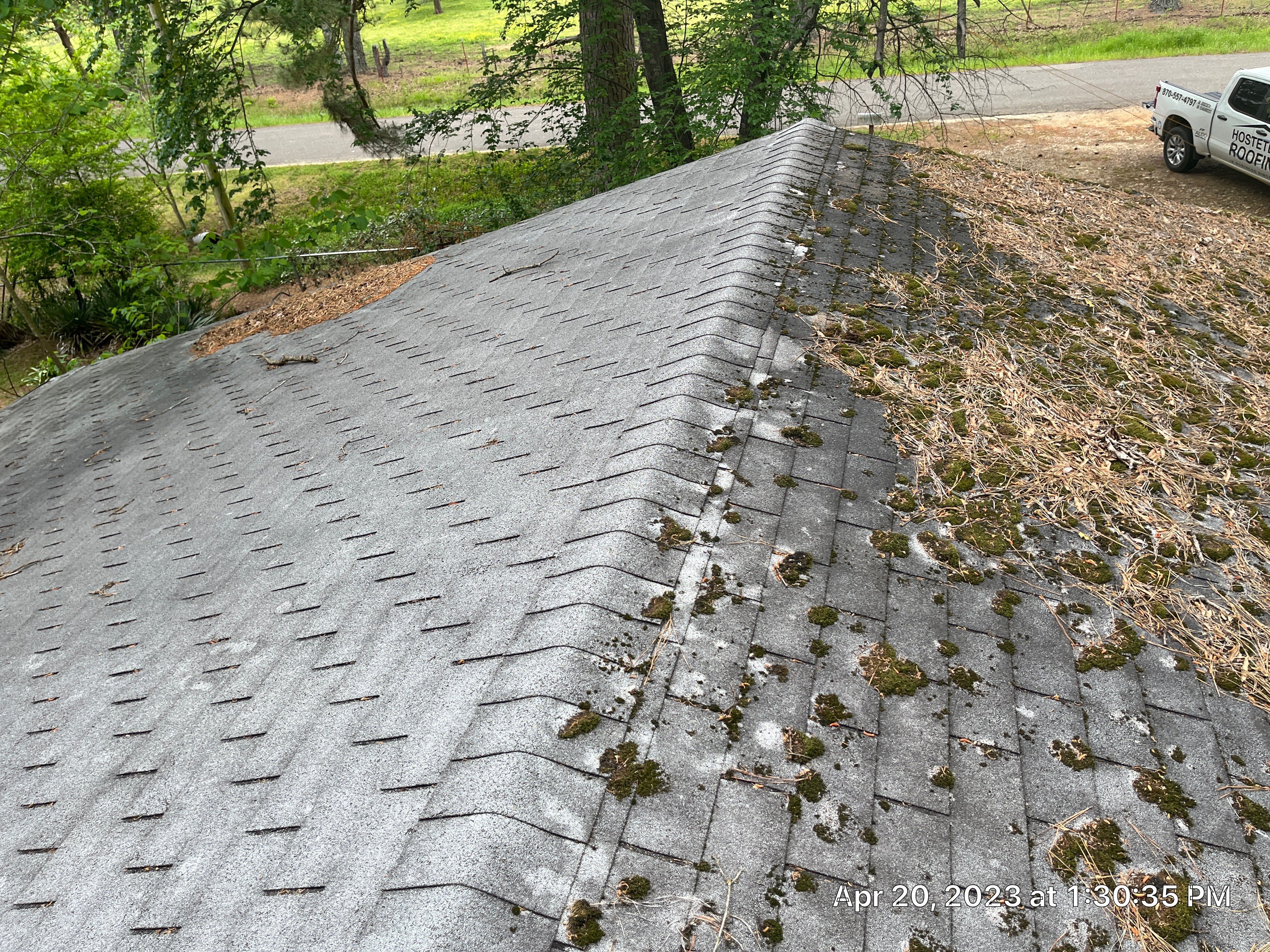 Residential Shingle Reroof using 29 gauge metal by Hostetler Roofing