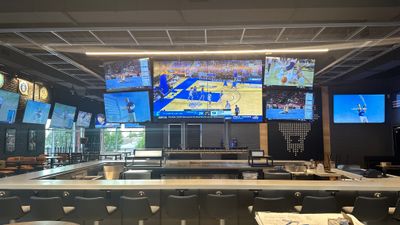 Large Sports bar install