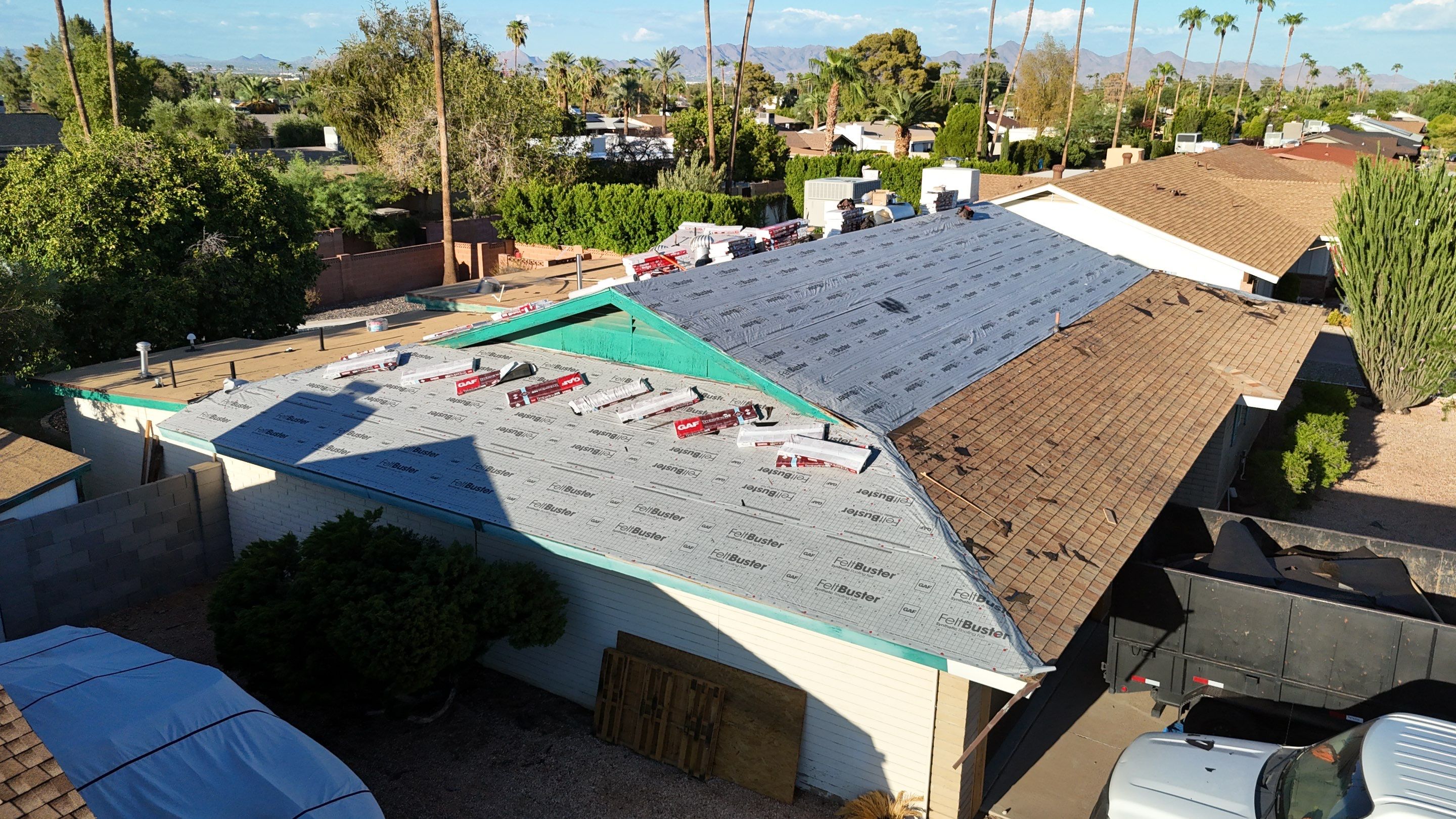 Project in Scottsdale, AZ by Saint Roofing