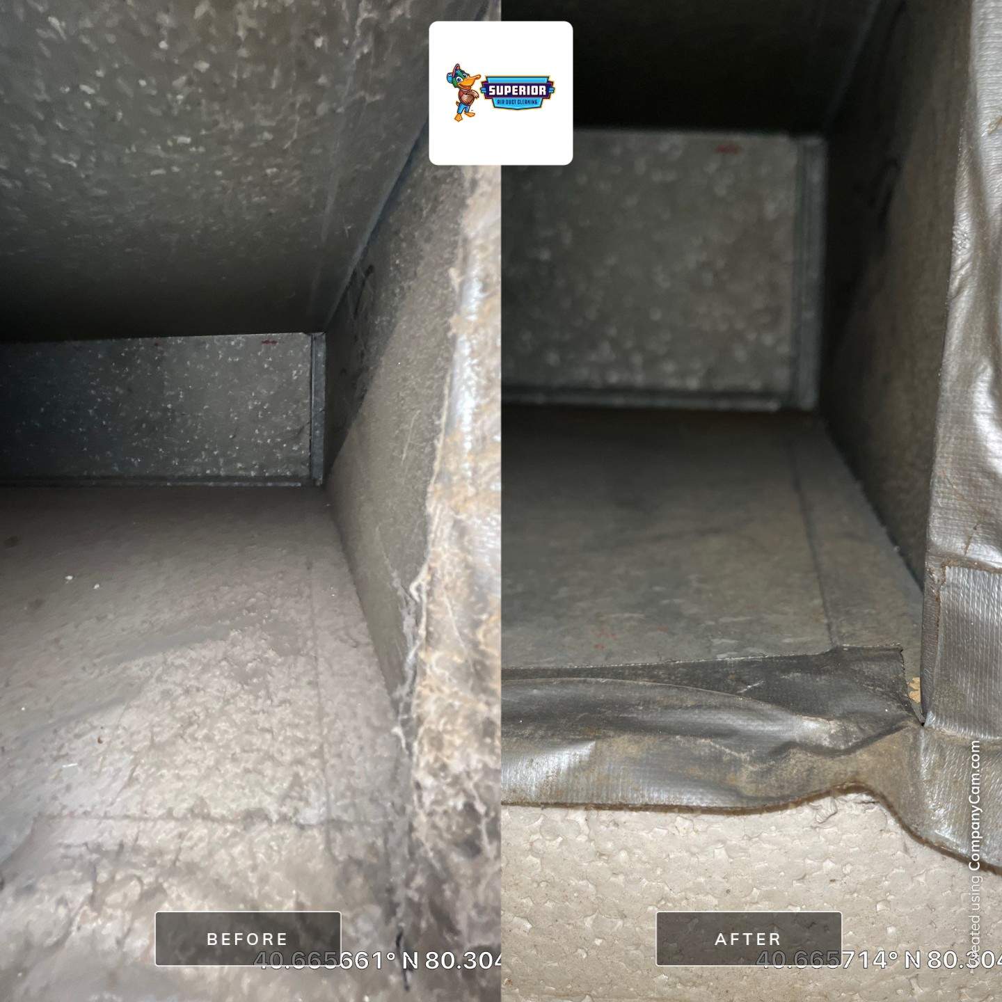 Air Duct Cleaning With a Vacuum Truck in Monaca, PA by Superior Air Duct Cleaning